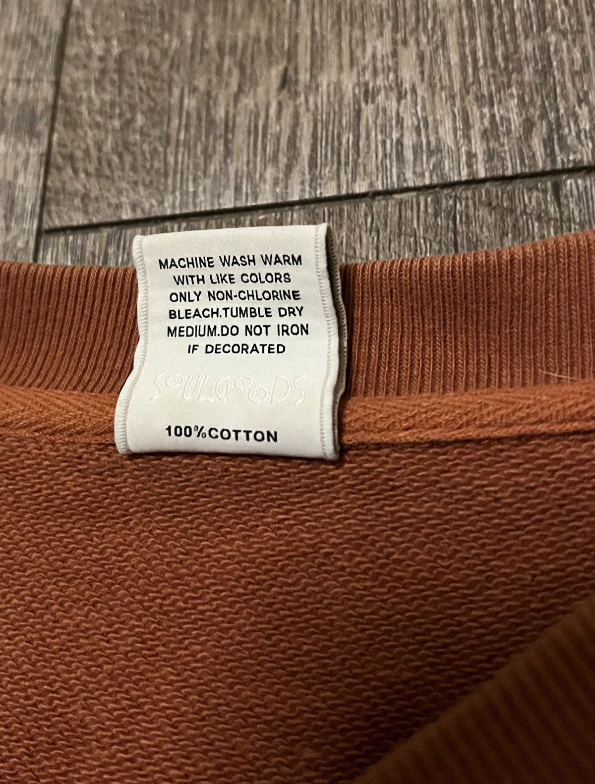 SOULGOODS Beijing Tiger Crewneck Sweater size Large