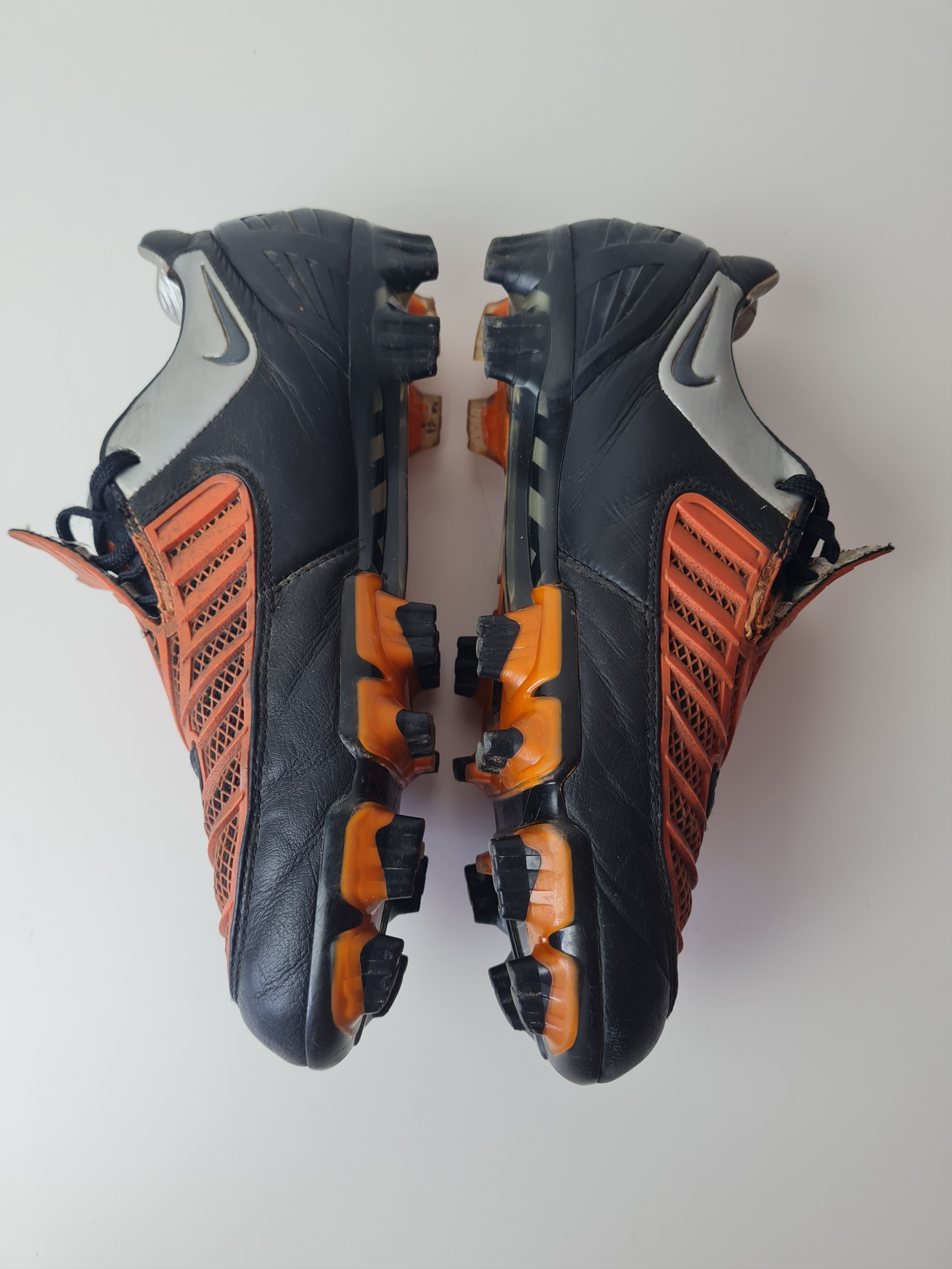 Nike Football Soccer Cleats NikeTotal 90 Laser Black Orange Size US 8 / EU 41 - 21 Thumbnail