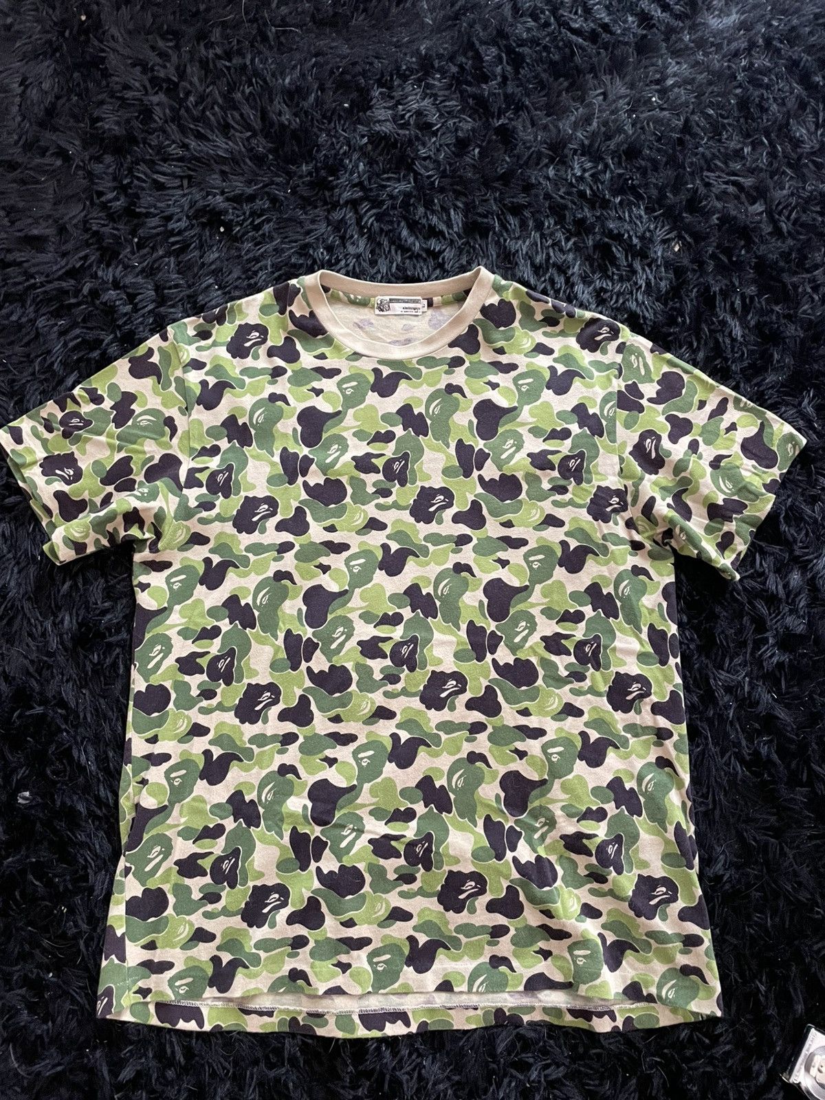 Bape Bape All Over Camo Tee Size US L / EU 52-54 / 3 - 1 Thumbnail