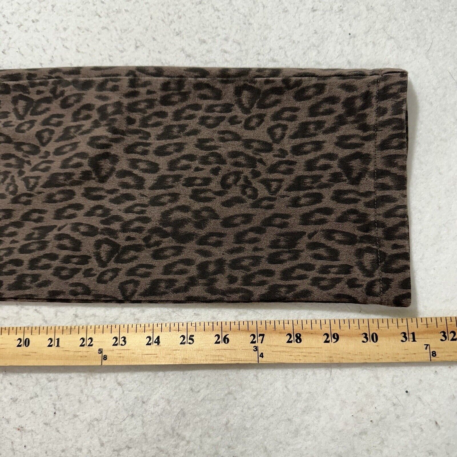 Liz Claiborne Liz Claiborne 10 Classic Pull On Stretch Pants Leopard Print Size 32" / US 10 / IT 46 - 12 Thumbnail