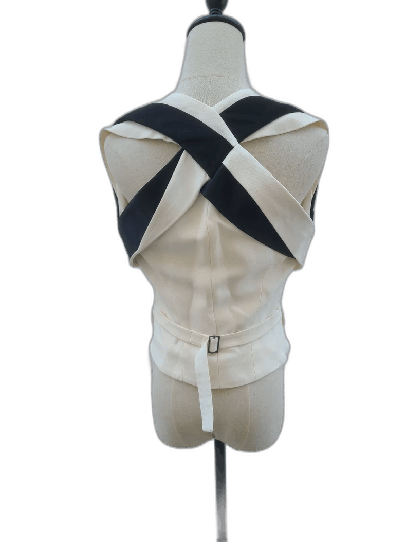 Haider Ackermann Haider Ackermann Women's Silk Blend Vest Size M / US 6-8 / IT 42-44 - 1 Thumbnail