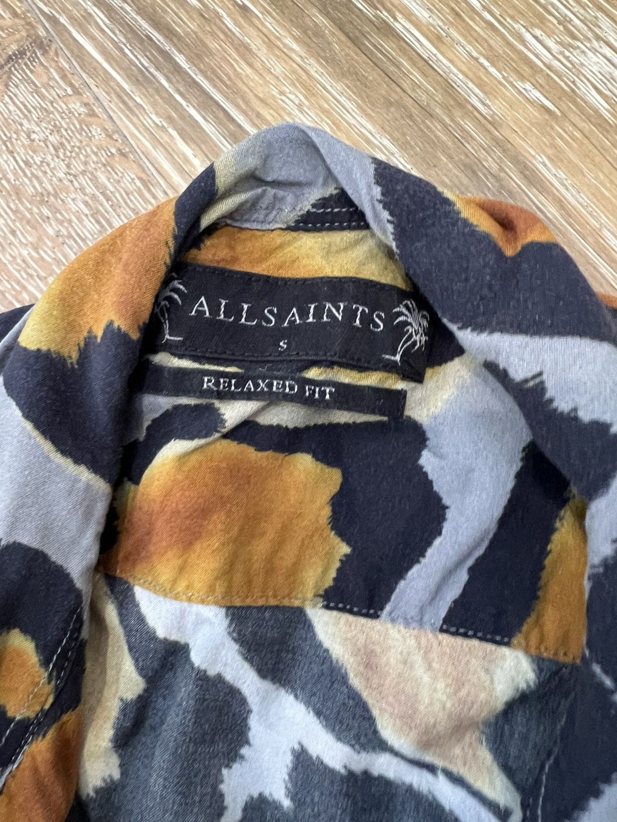 Allsaints All Saints Scaled Bowler Hawaiian Shirt Size US S / EU 44-46 / 1 - 3 Thumbnail