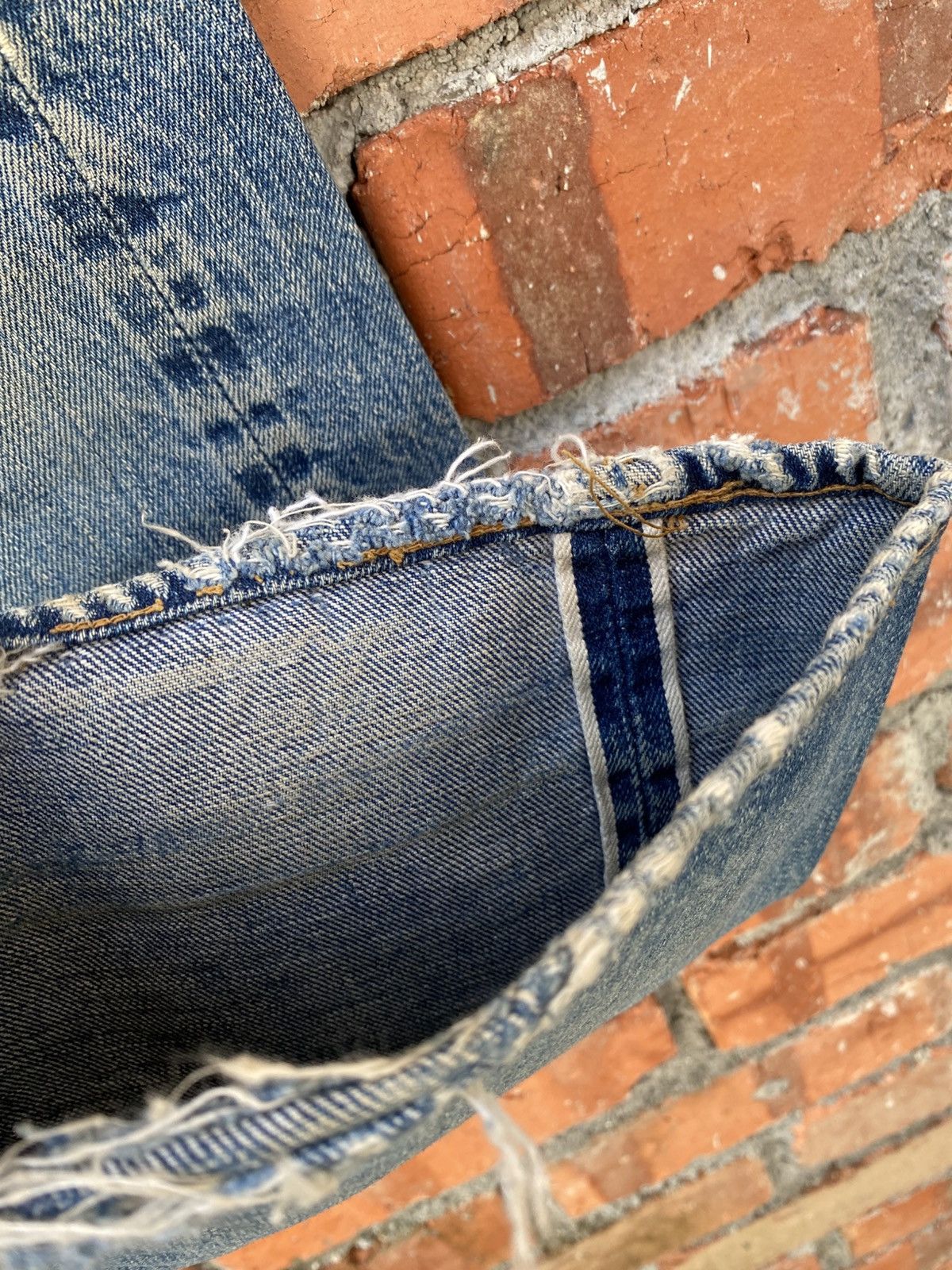 Levi's × Levi's Vintage Clothing × Vintage W33x28.5 Vintage levi's 501 redline 60s big E repaired Size US 33 - 6 Thumbnail