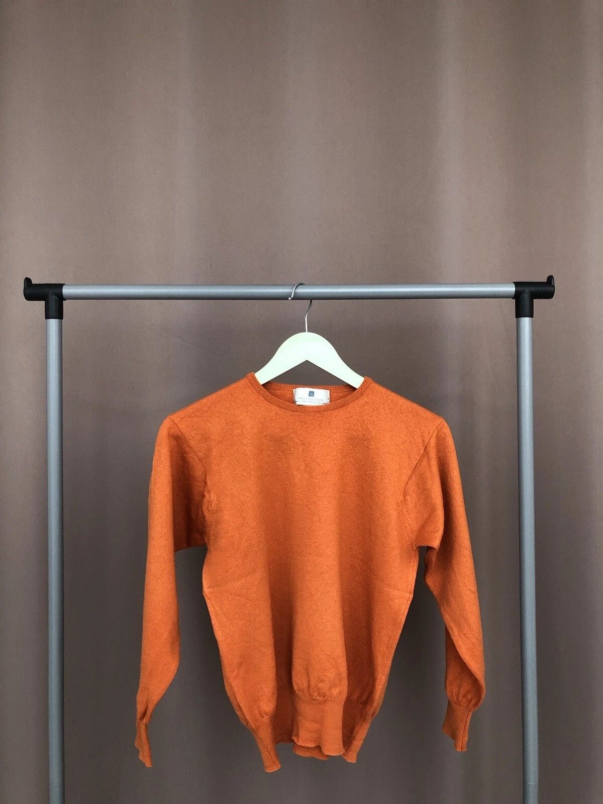 Ballantyne Ballantyne Wool Sweater Womens Size 36 or S Orange Crew Neck Size S / US 4 / IT 40 - 1 Thumbnail