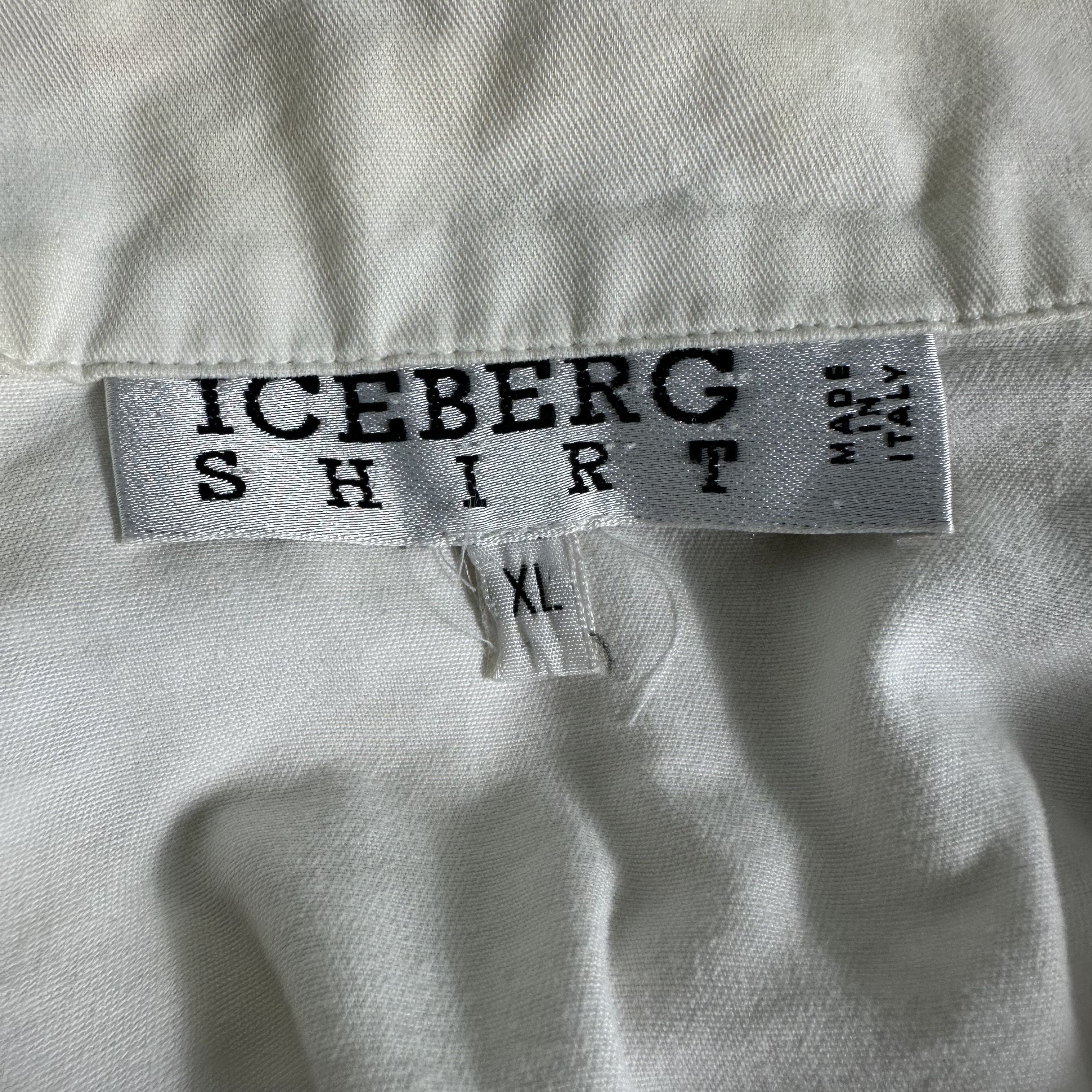 Iceberg 🔥RARE🔥Vintage Iceberg Shirt Zipper Light Jacket Size US XL / EU 56 / 4 - 6 Thumbnail