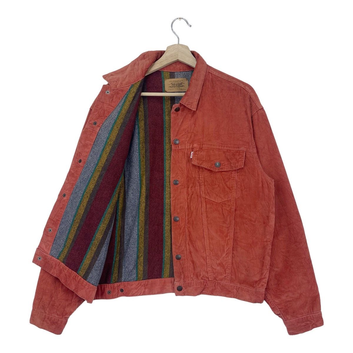 Levi's Vintage Clothing 80s Levi's Corduroy Red Jacket | Grailed
