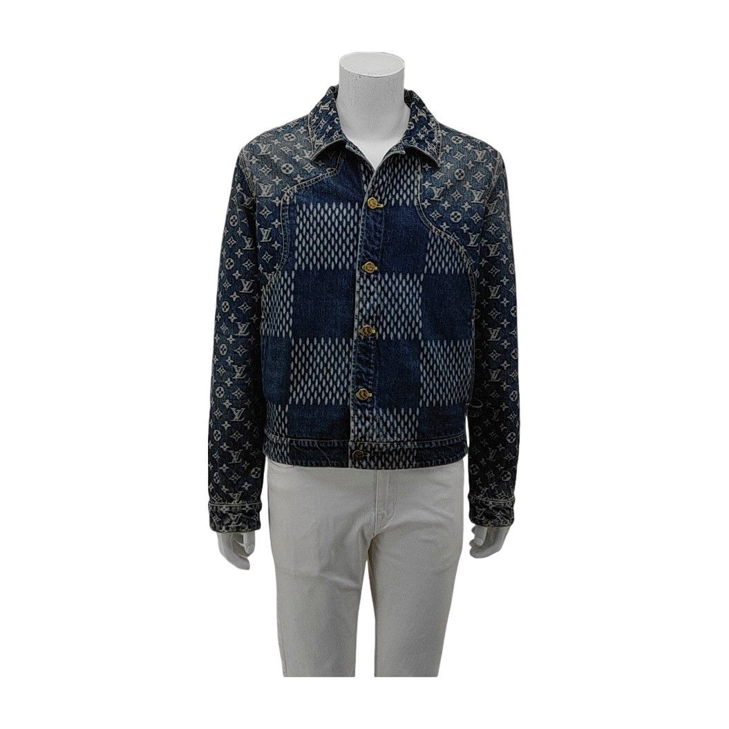 Louis Vuitton Louis Vuitton Monogram Denim Jacket Size 50 Size US M / EU 48-50 / 2 - 1 Thumbnail