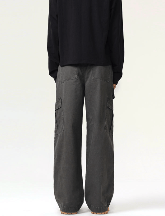 Japanese Brand × Jean American retro street casual multi-pocket cargo trousers Size US 32 / EU 48 - 5 Thumbnail