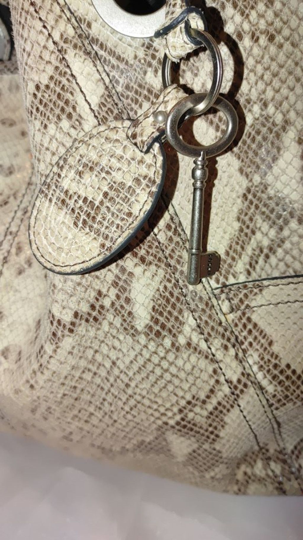 Fossil Fossil Snakeskin Leather Bag Size ONE SIZE - 3 Thumbnail