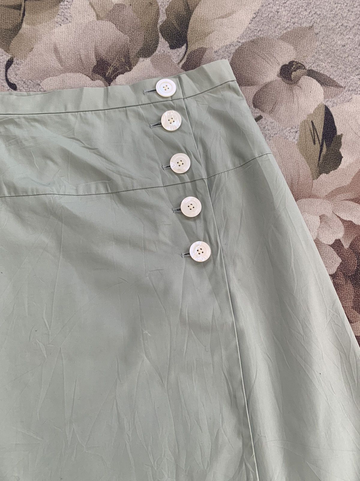 Margaret Howell Margaret Howell Half Buttons Skirt Size 29" - 3 Thumbnail