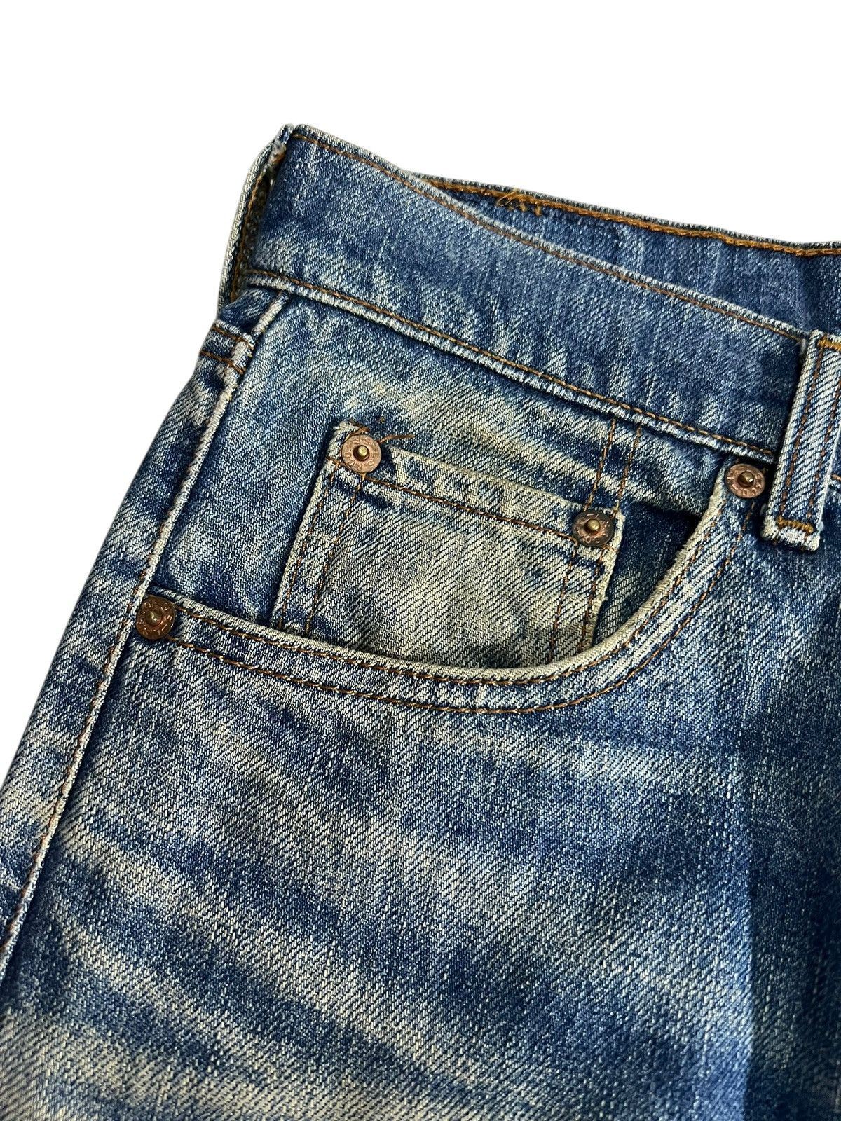 Levi's 90’s Levi’s 503-0217 Rusty Distress Mud Wash Jean Size US 30 / EU 46 - 8 Thumbnail