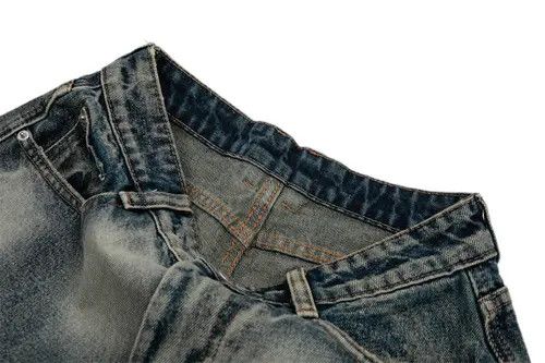 Other tie-dye gradient washed denim shorts Size US 32 / EU 48 - 5 Thumbnail