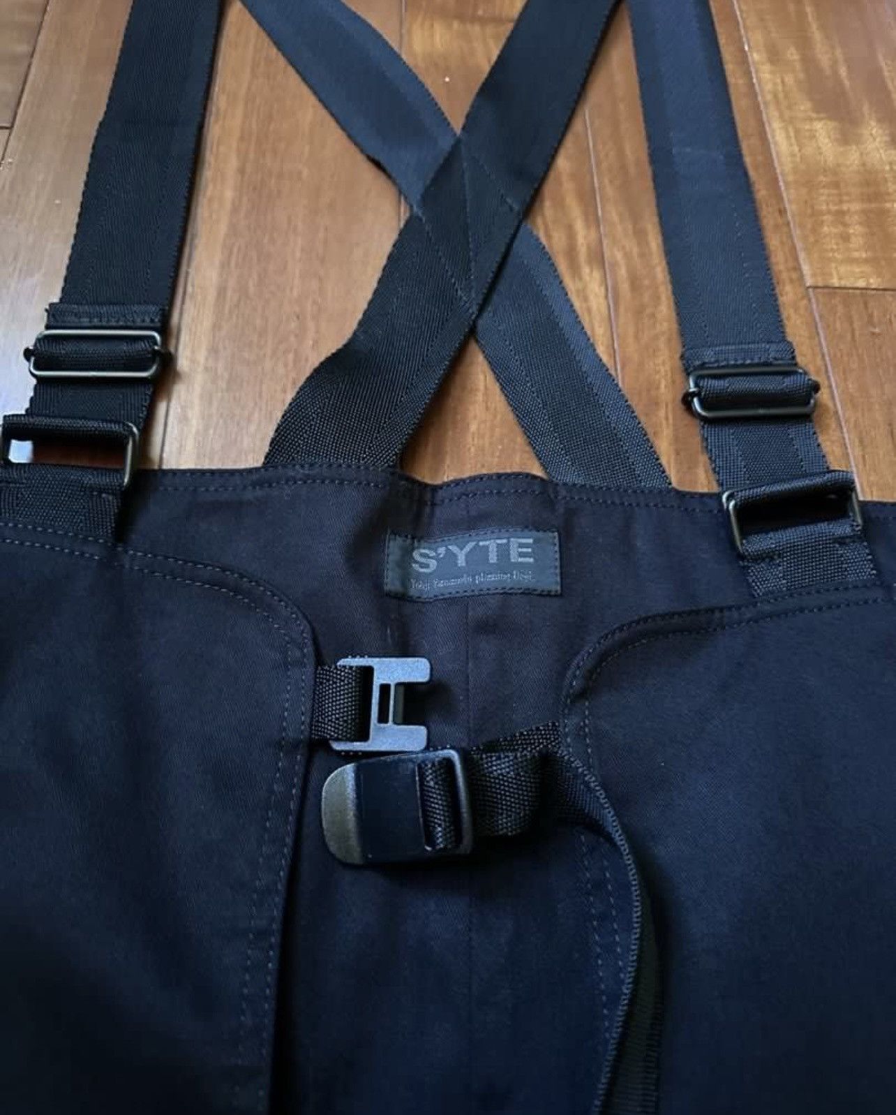 Japanese Brand × Y's × Yohji Yamamoto 🔥 Yohji Yamamoto s’yte twill pockets worker vest Size US M / EU 48-50 / 2 - 3 Thumbnail