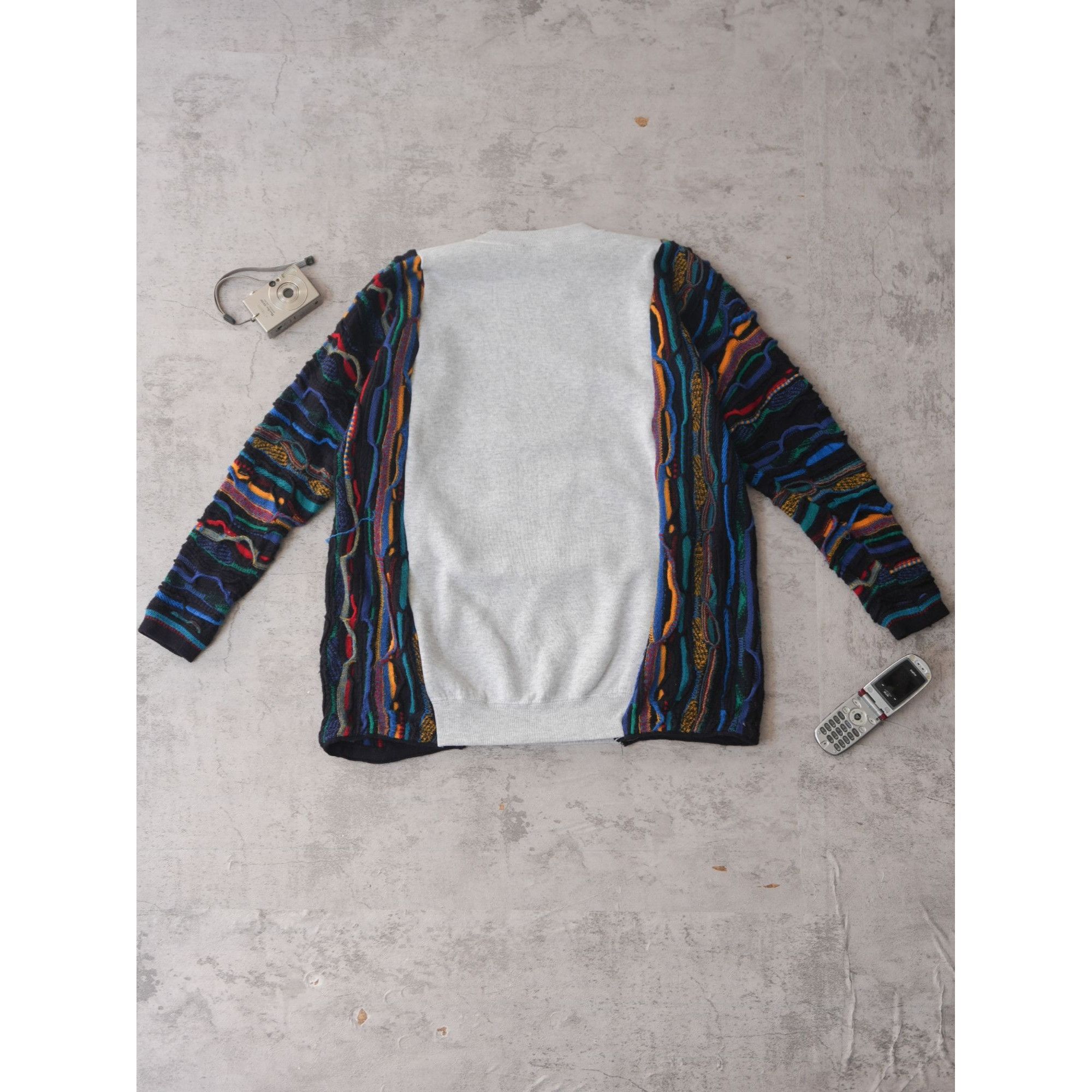 Other Vintage Coogi Tommy Girl 3d Knit Rework Sweater Size L / US 10 / IT 46 - 3 Thumbnail
