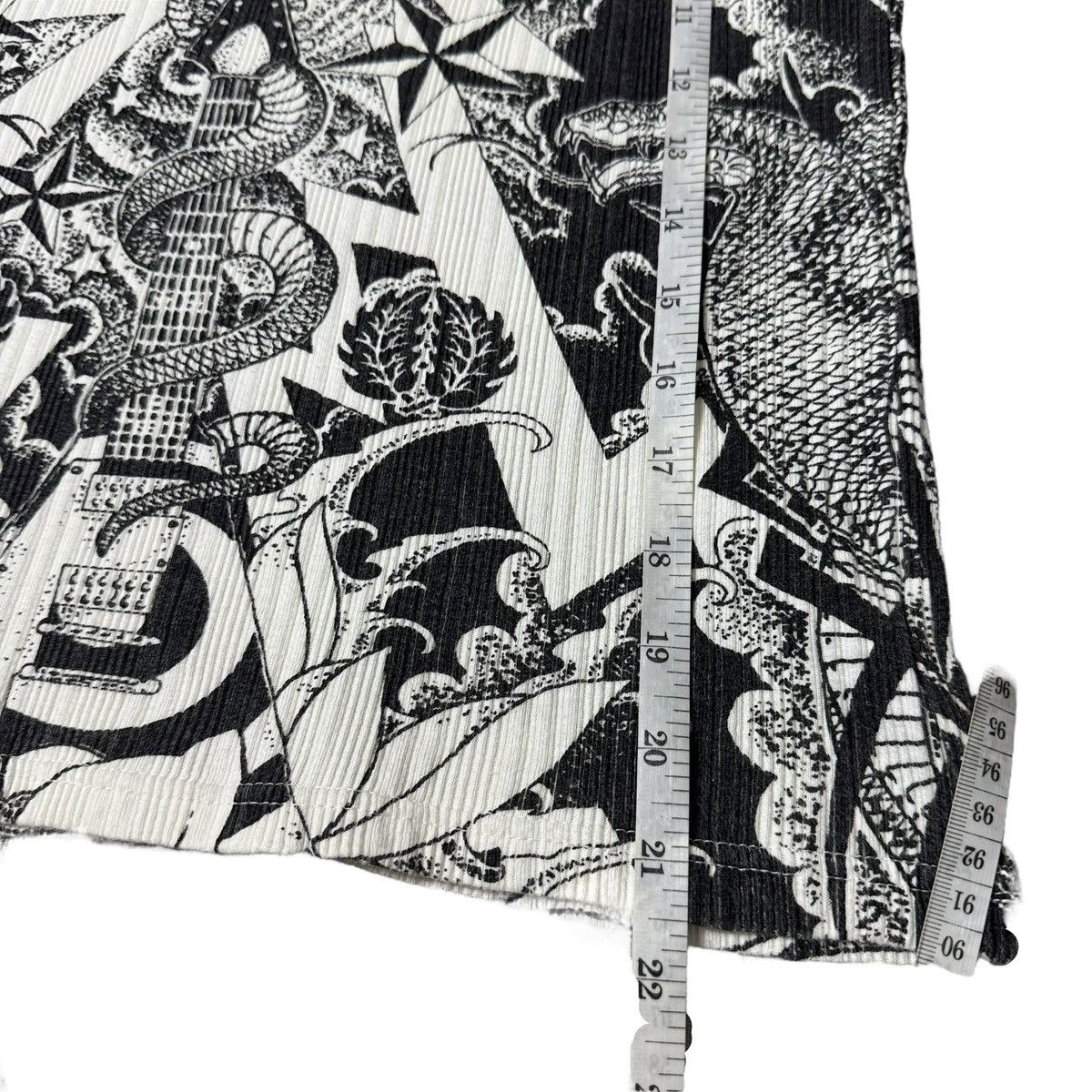 Yasuyuki Ishii Yasuyuki Ishii Tattoo Top Tank Size M / US 6-8 / IT 42-44 - 14 Thumbnail