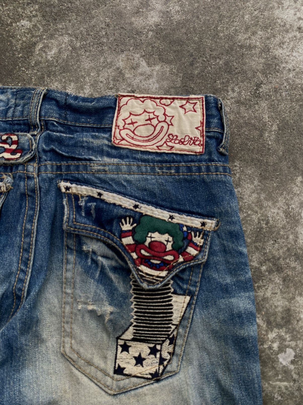 Japanese Brand LOLITA YOSHITOMO NARA JEANS Size US 31 - 9 Thumbnail