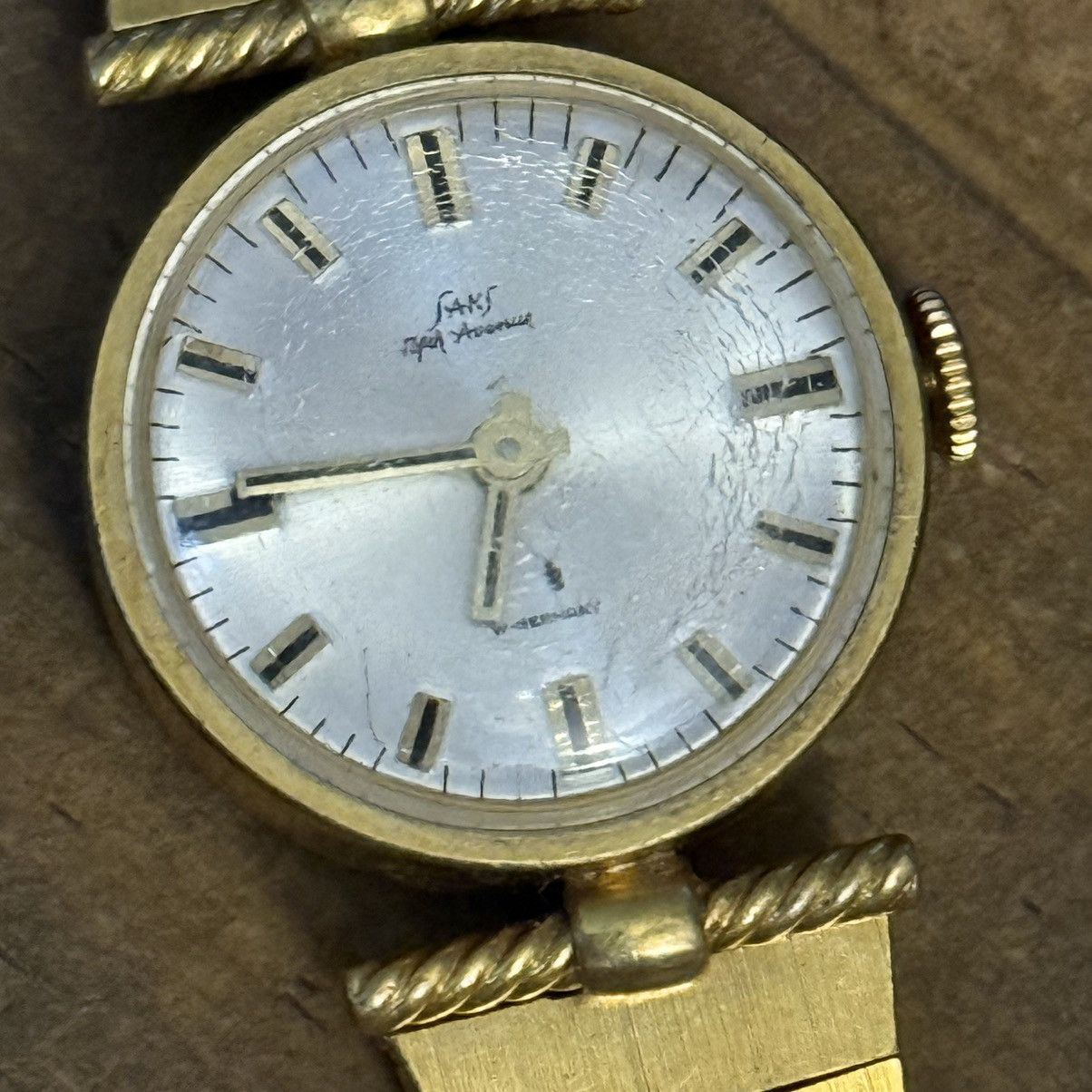 Saks Fifth Avenue Vintage Saks Fifth Ave W. Germany mechanical watch Size ONE SIZE - 6 Thumbnail