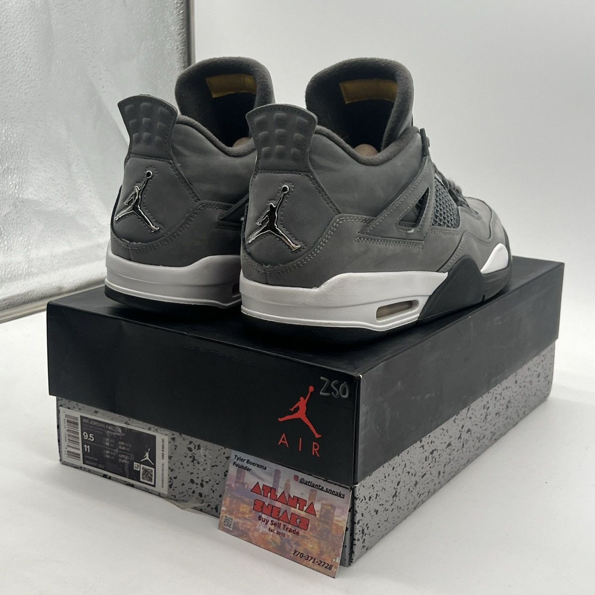 Jordan Brand Air Jordan 4 cool grey Size US 9.5 / EU 42-43 - 5 Thumbnail