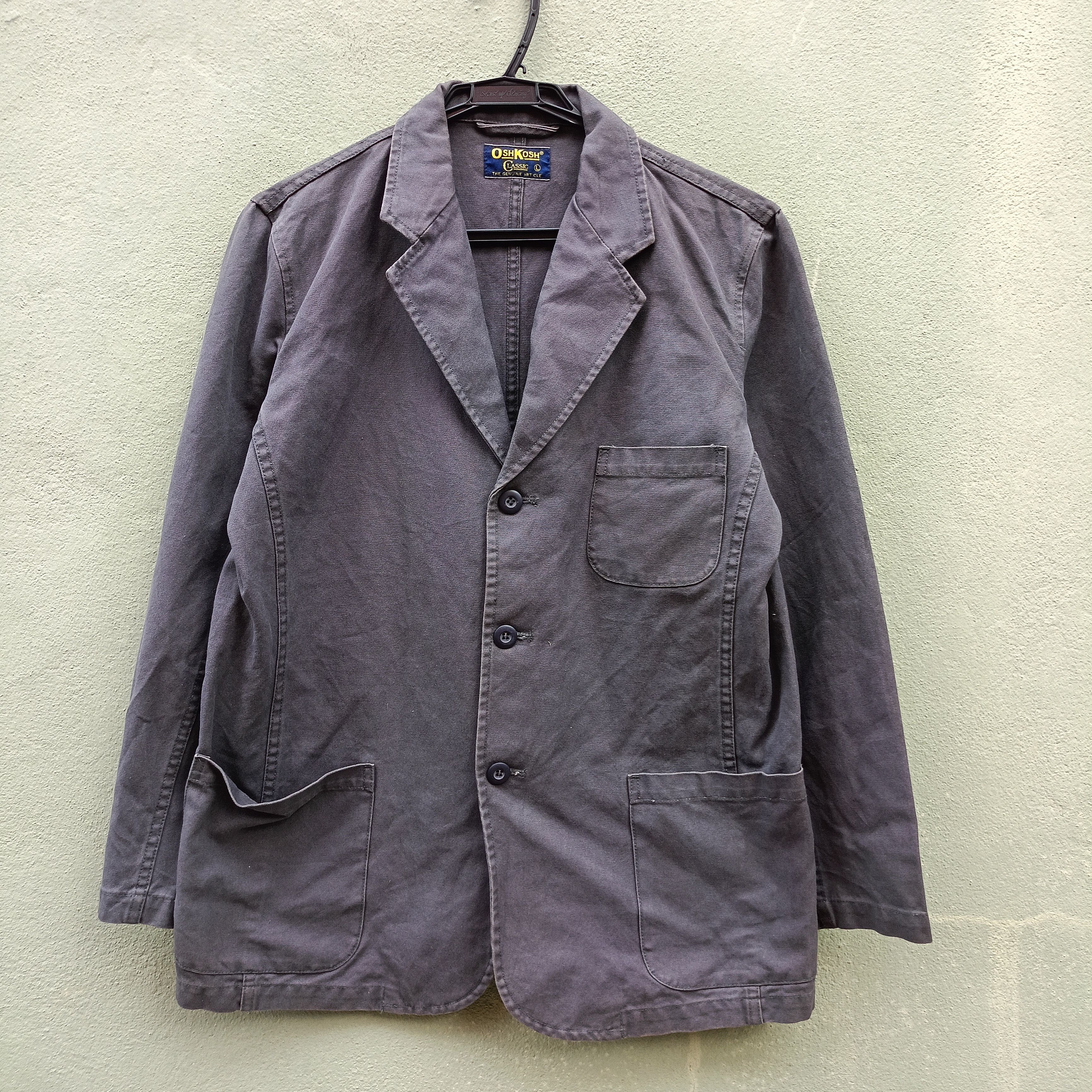 Oshkosh OshKosh Classic Gray Jacket Size US L / EU 52-54 / 3 - 1 Thumbnail