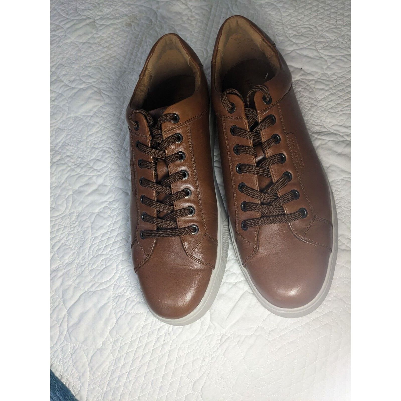 Kenneth Cole Kenneth Cole Shoes Derby Style Vegan Leather Men's Liam 12 Size US 11 / EU 44 - 1 Thumbnail