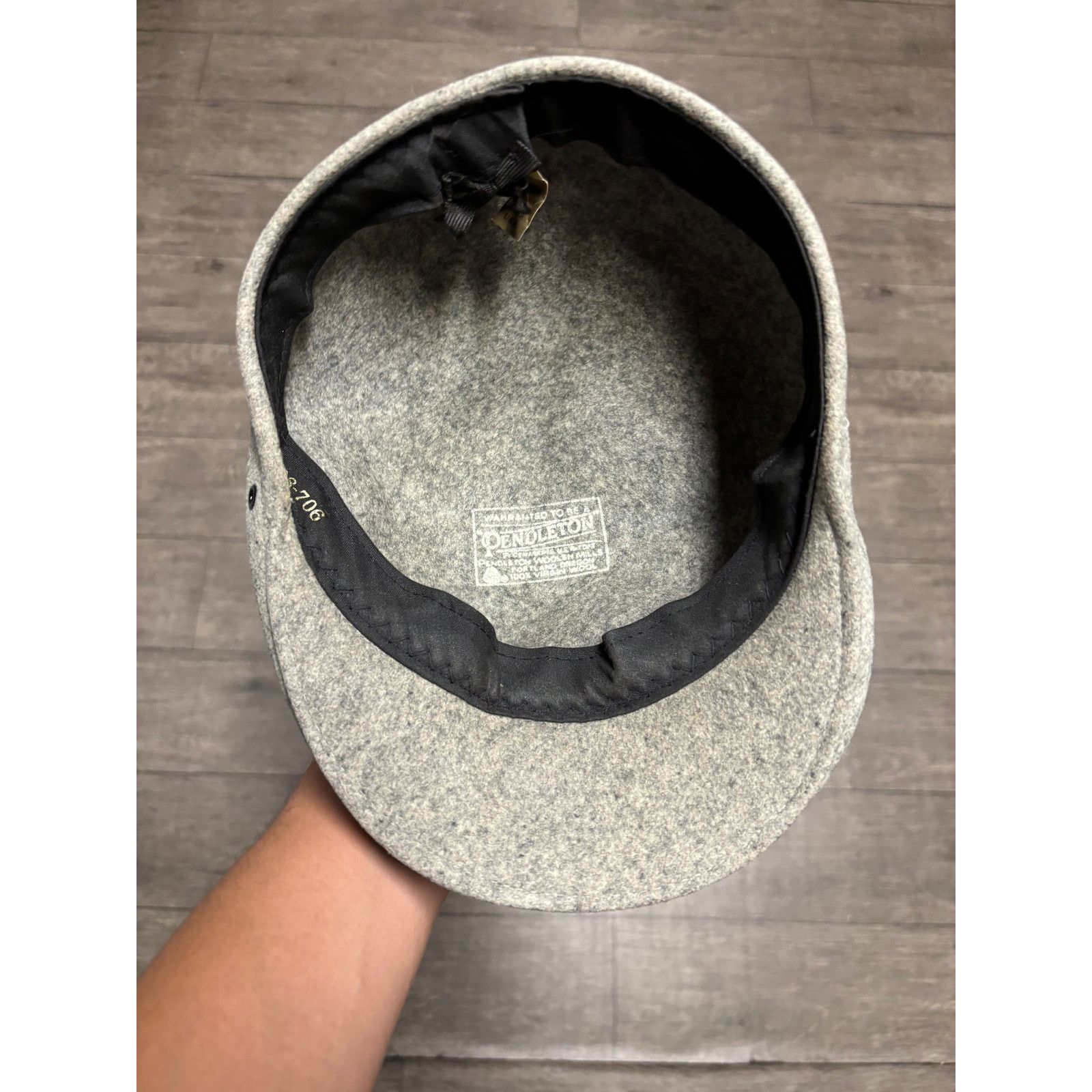 Pendleton × Vintage Vintage Pendleton Flat Cap Gray Size ONE SIZE - 2 Thumbnail