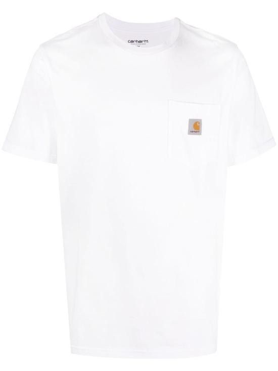 Carhartt Wip CARHARTT WIP Men T-Shirts I030434 02XX White Size US XL / EU 56 / 4 - 1 Thumbnail