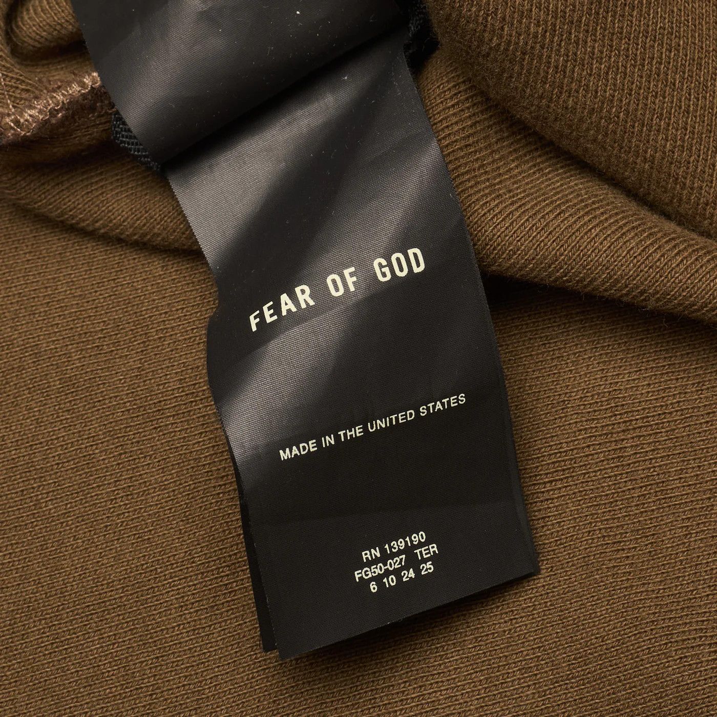 Fear of God FEAR OF GOD "Seventh Collection" Heavy Cotton T-Shirt Size US M / EU 48-50 / 2 - 5 Thumbnail
