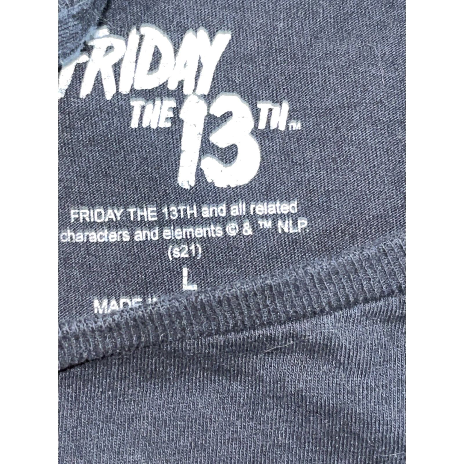 Jason Wu Friday The 13th T-Shirt I Love Jason Black Large Mens Size US L / EU 52-54 / 3 - 3 Thumbnail