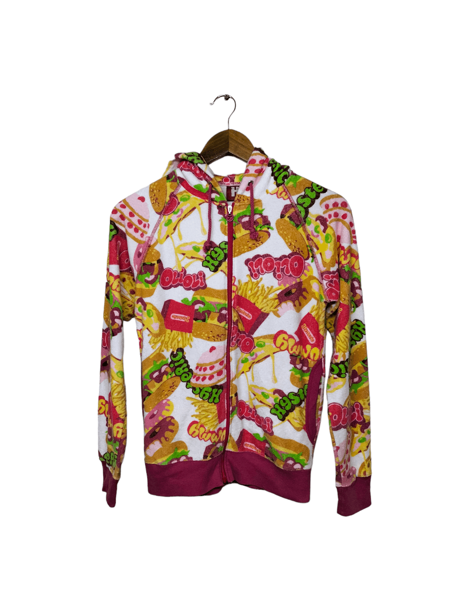 image of Hysteric Glamour 90's Junk Food Full Print Hooded in Mix, Women's (Size Medium)