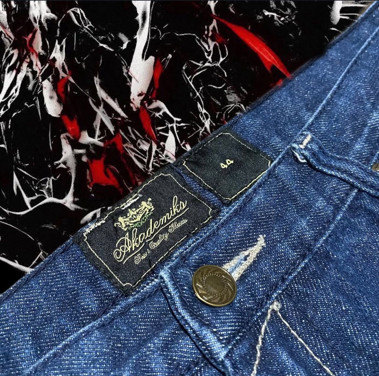 Akademiks Akademiks y2k embroidered baggy jeans Size US 44 / EU 60 - 5 Thumbnail