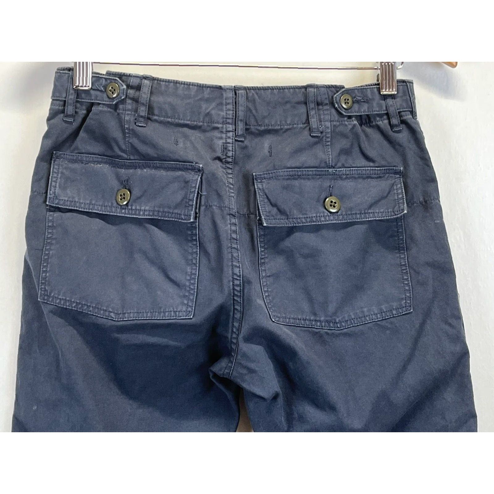 J.Crew J. Crew Chino Pants Straight Leg Mens Navy Blue 28 x 32 Size US 28 / EU 44 - 4 Thumbnail