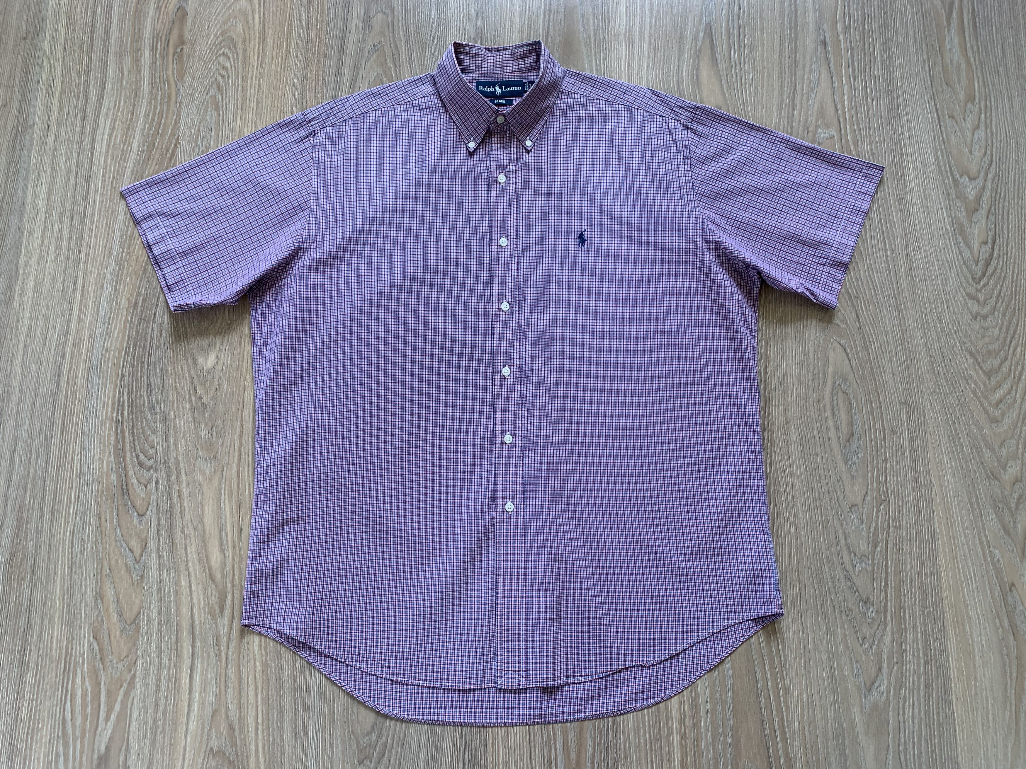 Polo Ralph Lauren × Ralph Lauren × Vintage Polo Ralph Lauren Blake Vintage Short Sleeve Shirt Size US L / EU 52-54 / 3 - 2 Thumbnail