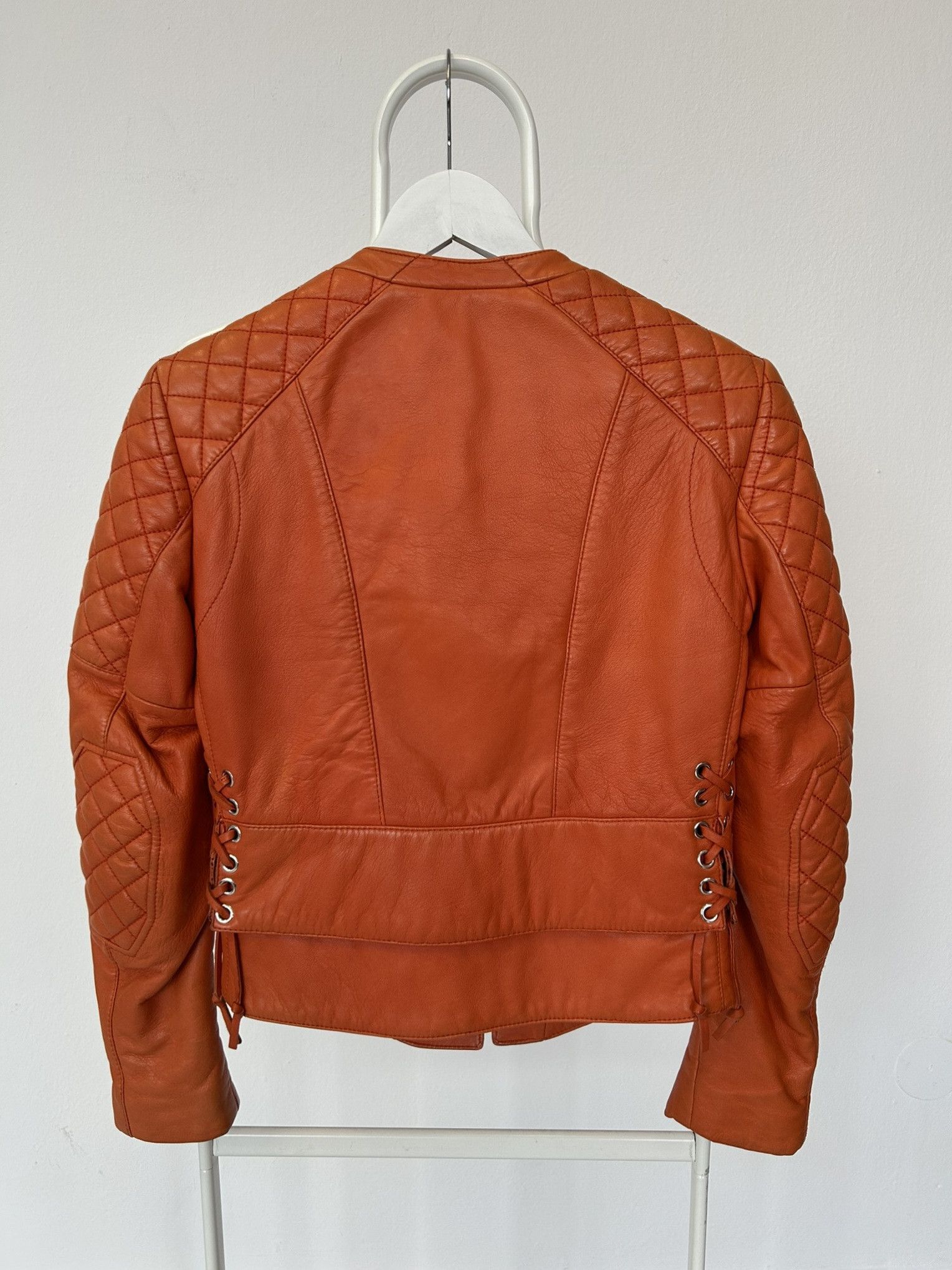 Balenciaga 2010 Balenciaga leather biker jacket Size XS / US 0-2 / IT 36-38 - 2 Thumbnail
