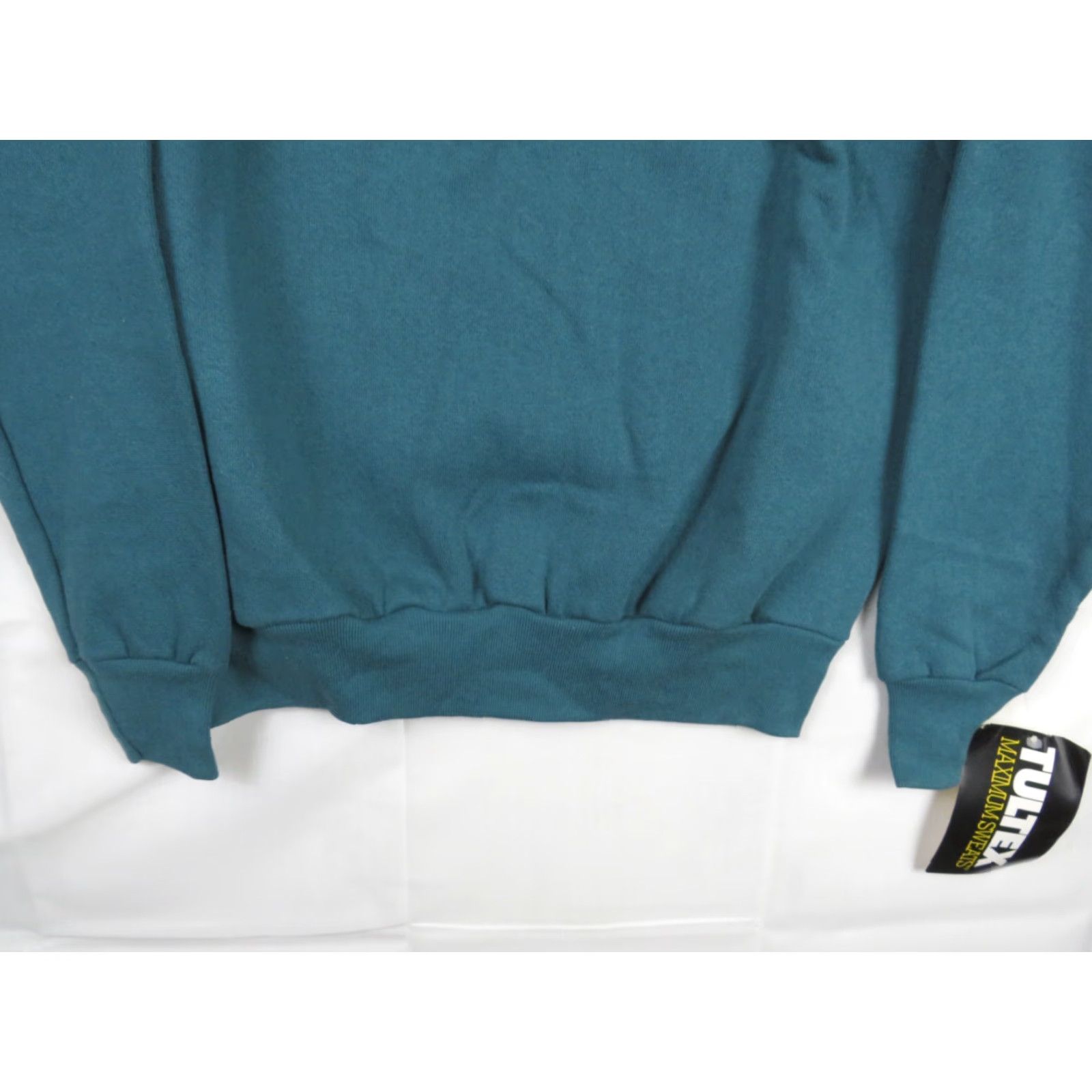 Tultex VINTAGE Tultex Sweatshirt Mens M Green 90s Raglan Crew Neck Pullover All Seasons NWT Made In USA Size US M / EU 48-50 / 2 - 2 Thumbnail