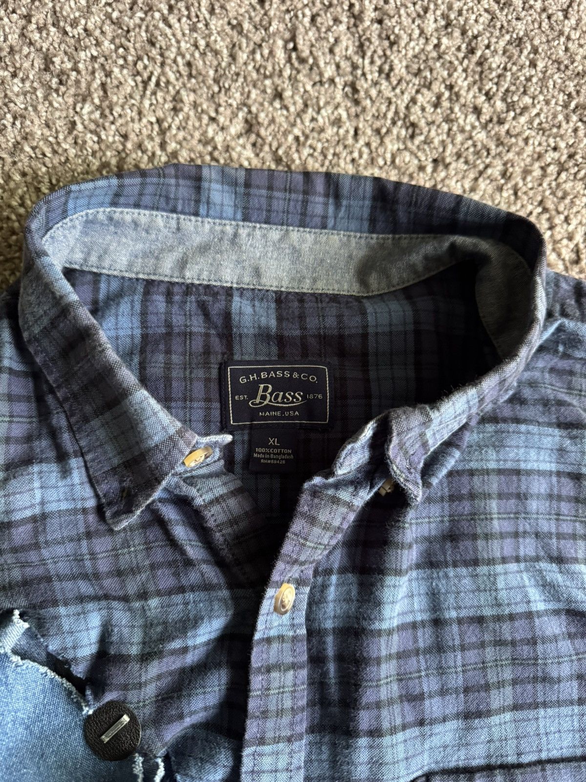 KOZABURO Kozaburo PRM Staple Shirt Size US XL / EU 56 / 4 - 3 Thumbnail