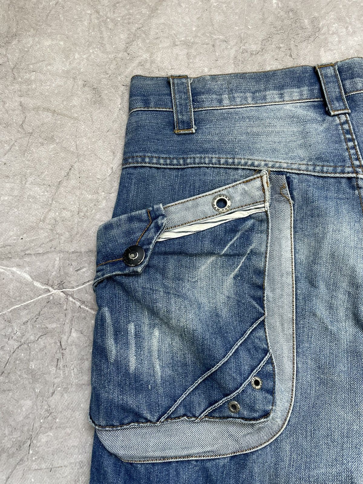 G-Star G star Raw cargo distressed baggy jeans pants y2k Size US 31 - 10 Thumbnail
