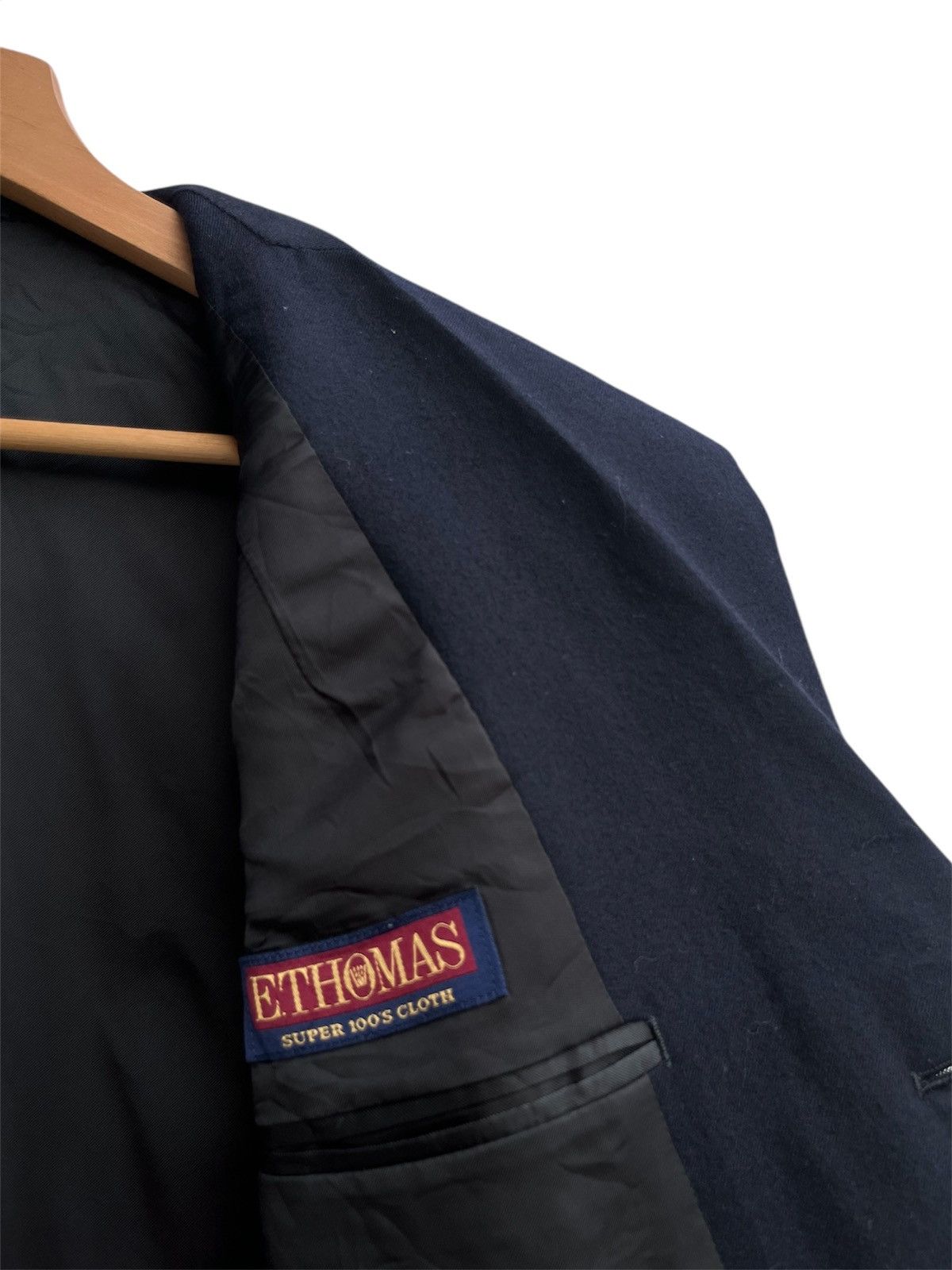 Paul Smith Paul Smith Ethomas Fabric Navy Wool Jacket Size US M / EU 48-50 / 2 - 8 Thumbnail