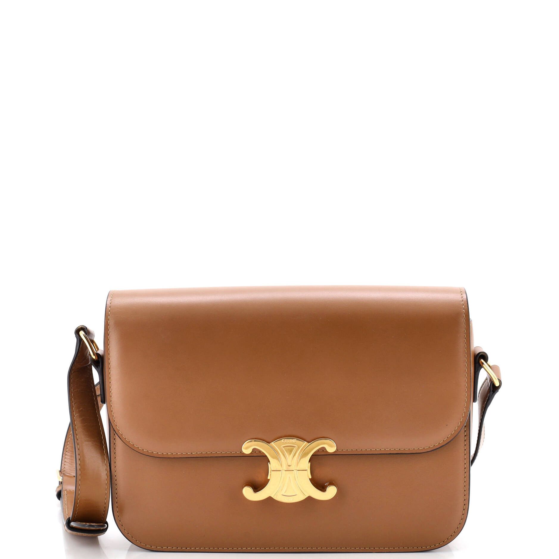 Celine Triomphe Shoulder Bag, Women's