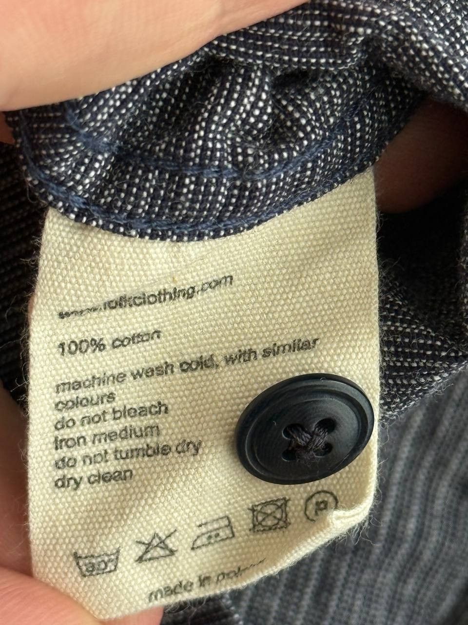 Folk Folk Micro Stripe Cotton Shirt Size 4 Size US XL / EU 56 / 4 - 8 Thumbnail