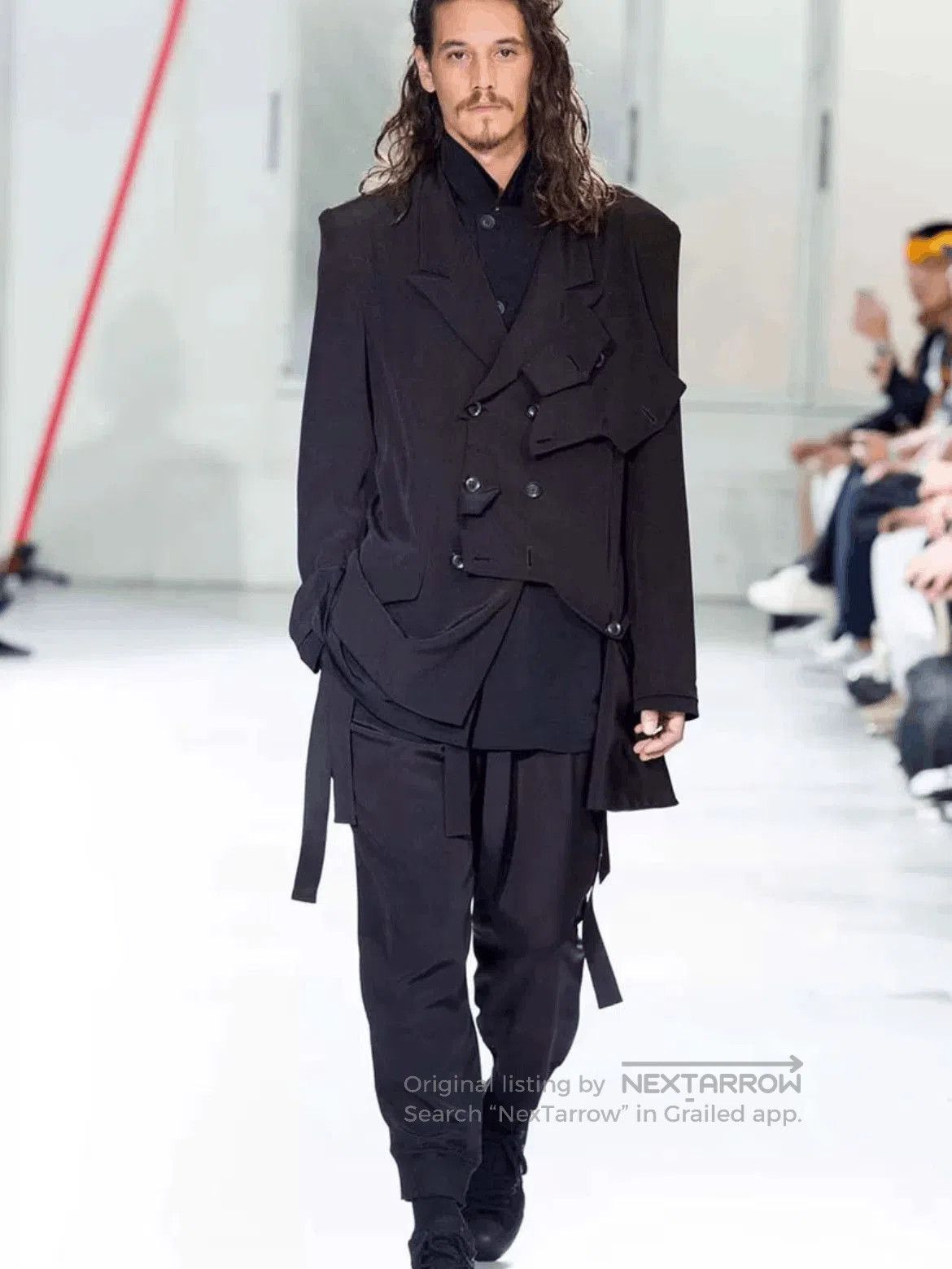 Yohji Yamamoto Yohji Yamamoto 20SS Unevenness Silk Jacket. Size US XL / EU 56 / 4 - 8 Thumbnail