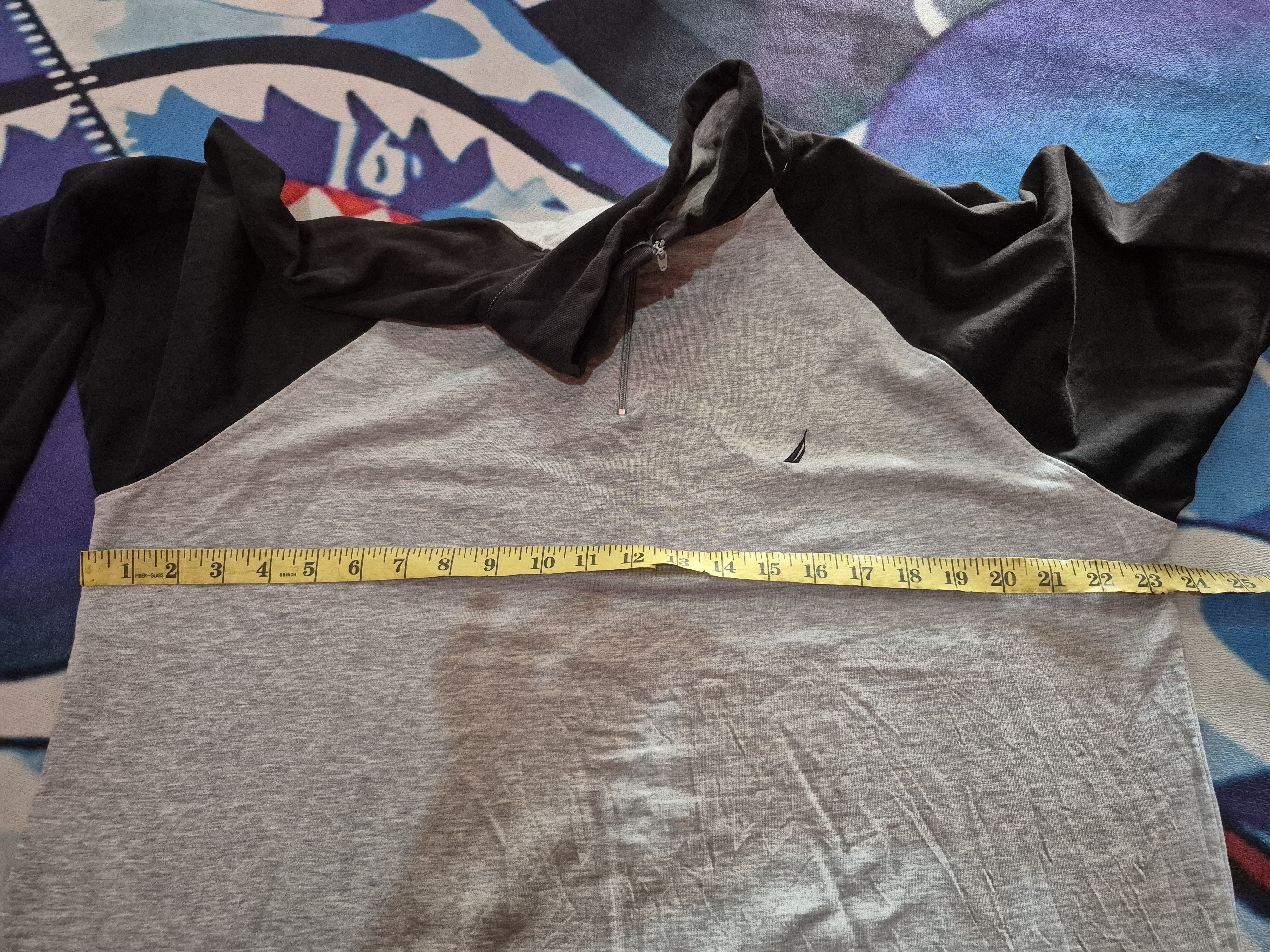 Nautica 🔥 Nautica Half Zipper Sweater Classic Logo Size US L / EU 52-54 / 3 - 9 Thumbnail