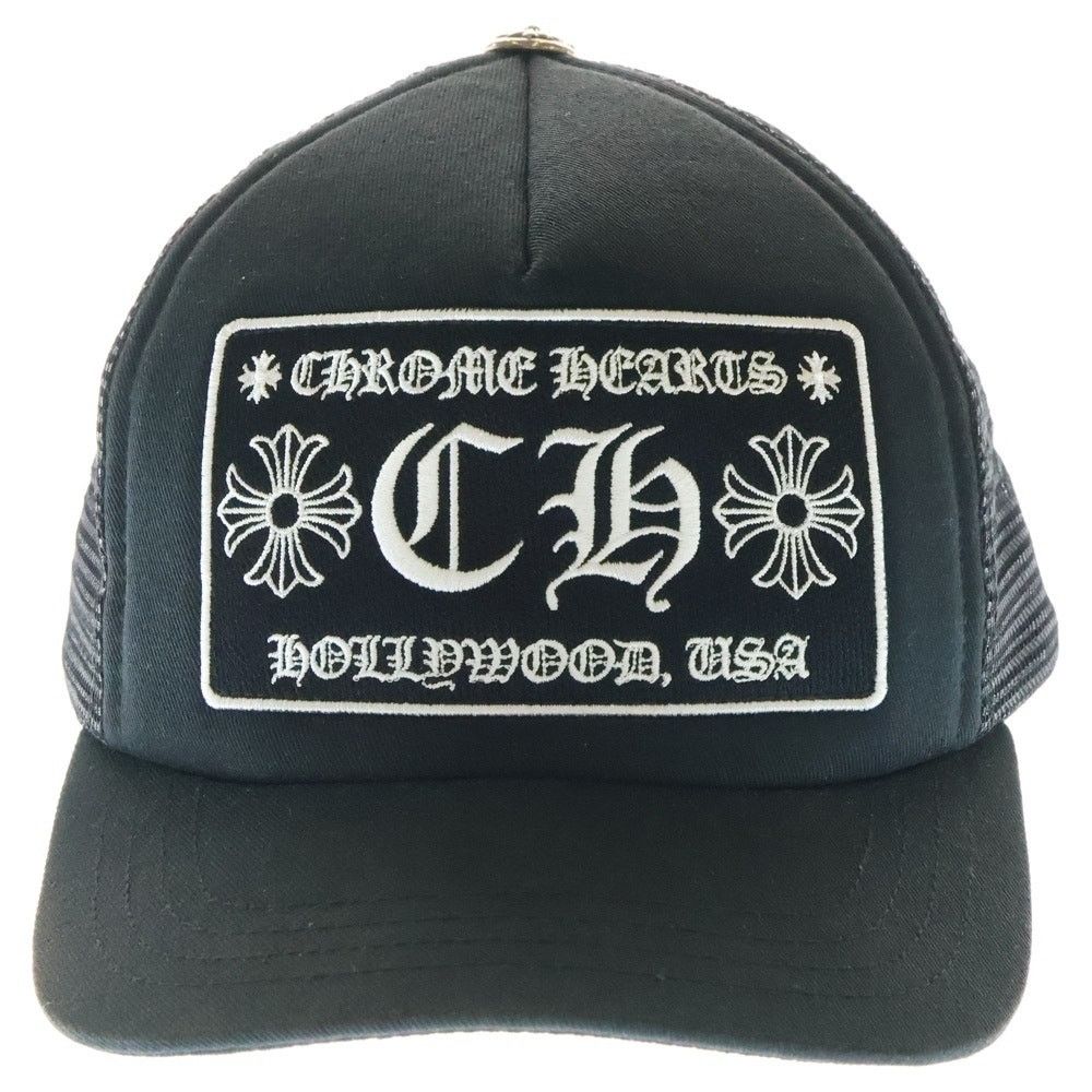 Chrome Hearts Chrome Hearts Hollywood Trucker Cap Black Size ONE SIZE - 4 Thumbnail