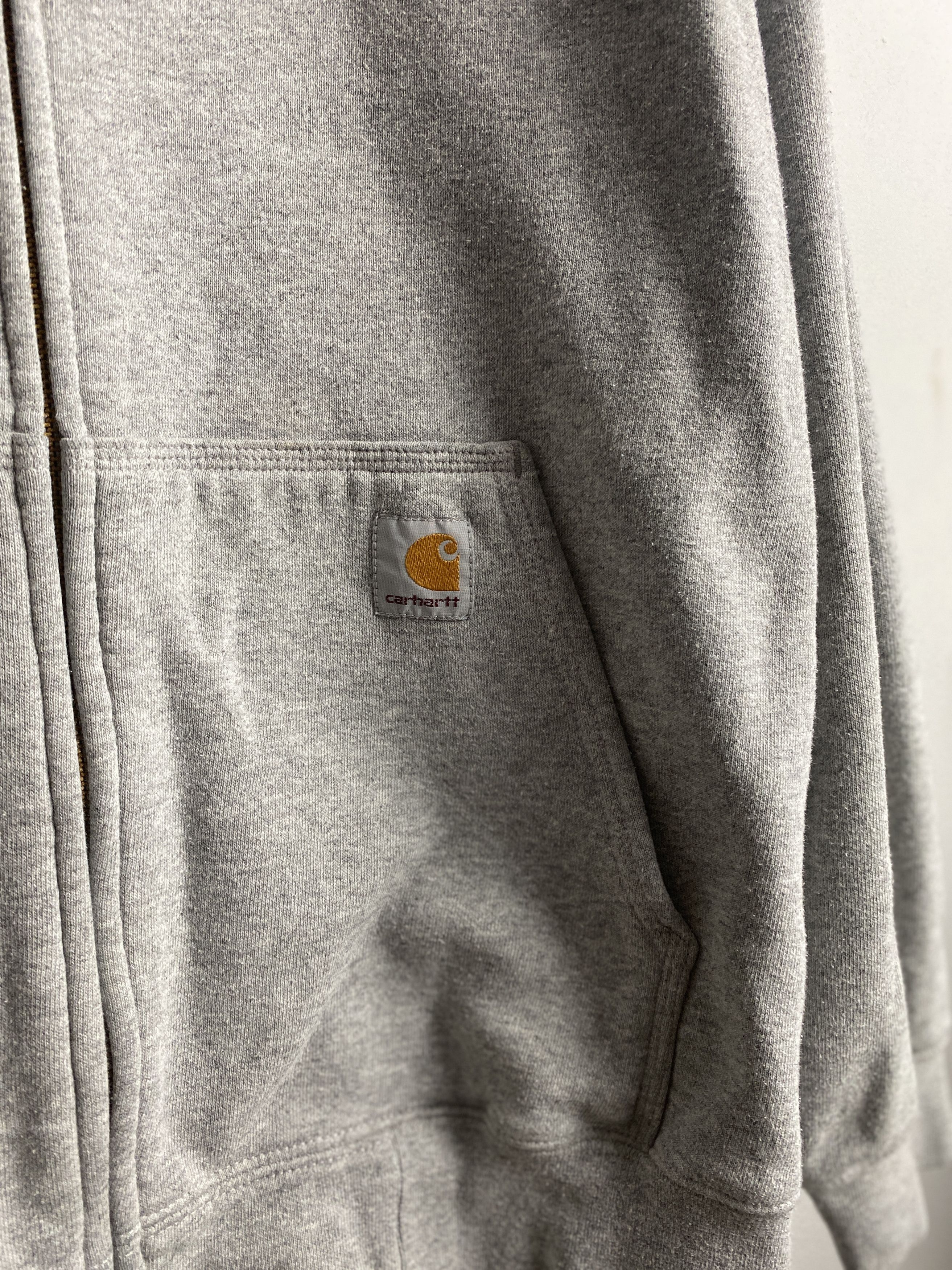 Carhartt Carhartt small logo zip-up hoodie heavy thick Size US M / EU 48-50 / 2 - 2 Thumbnail
