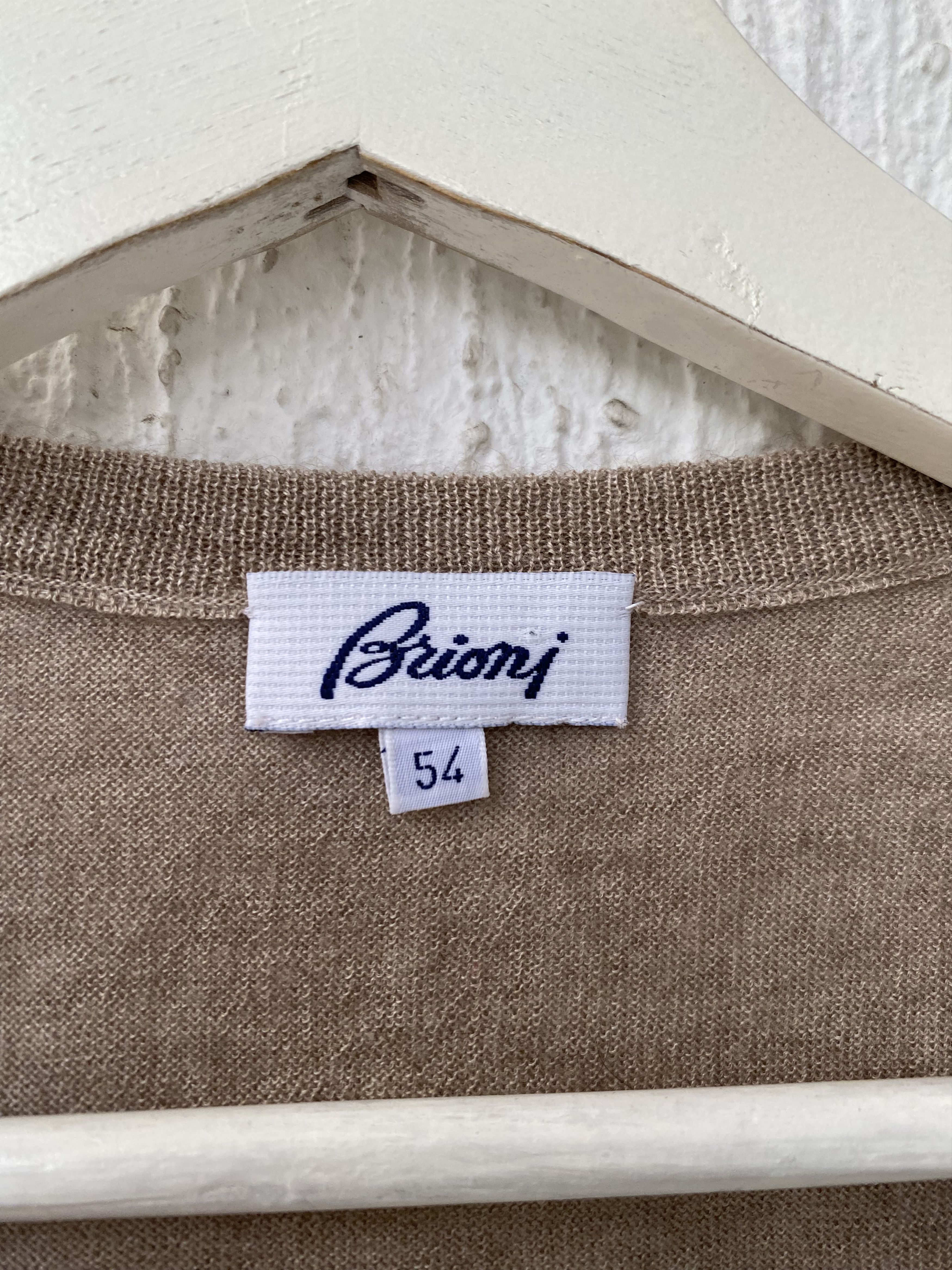 Brioni cashmere and silk knit vest Size US L / EU 52-54 / 3 - 4 Thumbnail