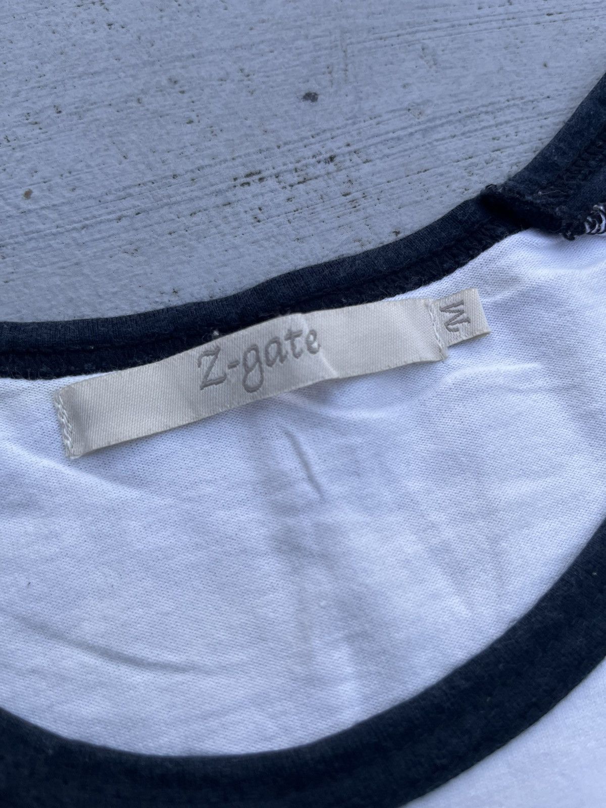 Japanese Brand STEAL ! Z Gate Poem Reycling Tee Gohtic Y2K Size US S / EU 44-46 / 1 - 5 Thumbnail