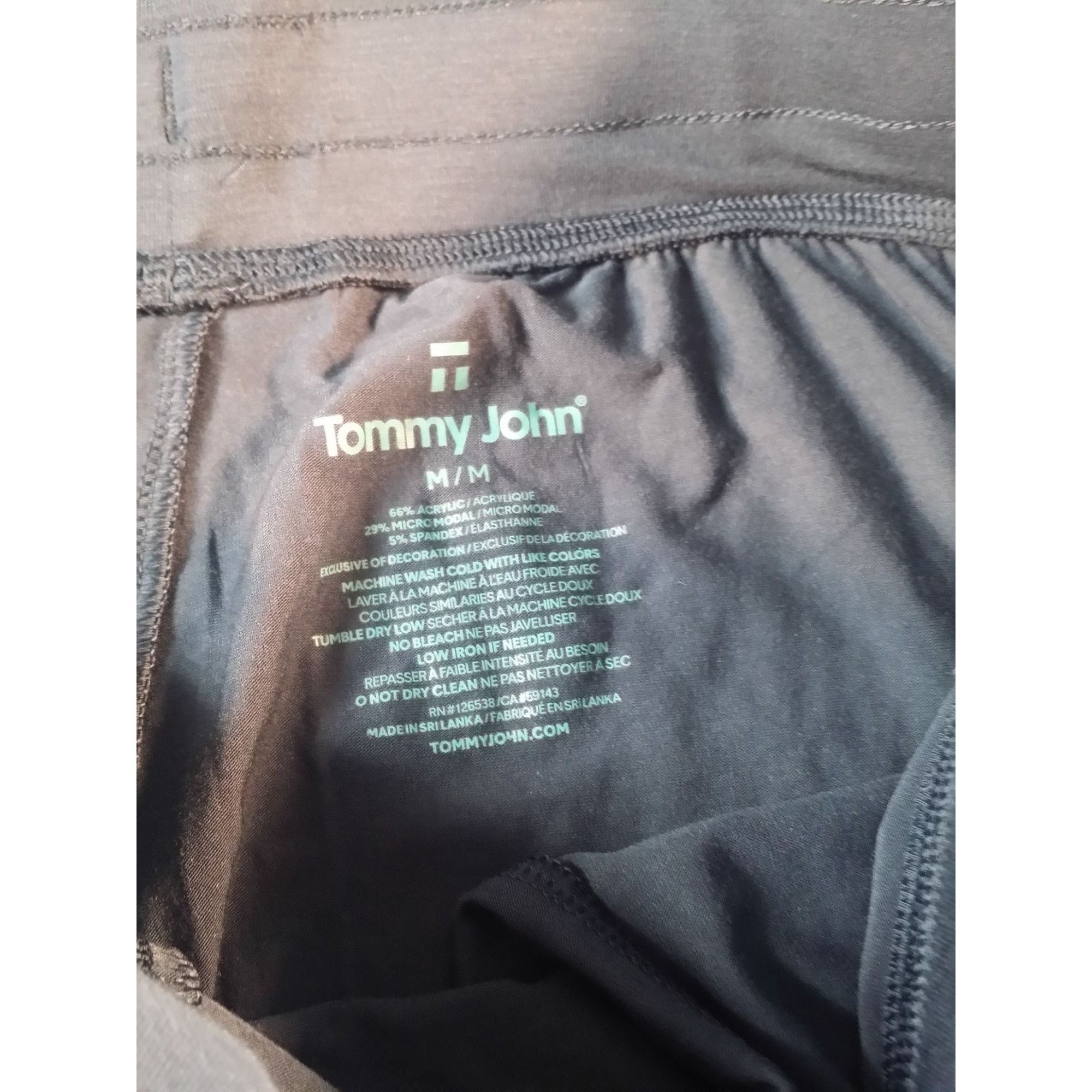 Sleeper Tommy John Joggers Men Sz M Two Tone Blue Indoor Sleepwear Size US 34 / EU 50 - 5 Thumbnail
