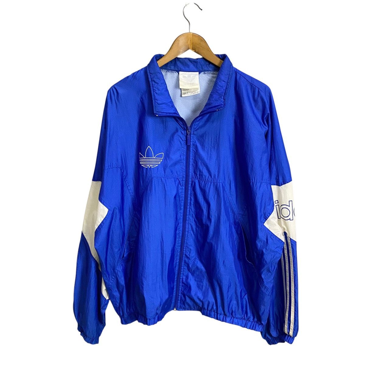Adidas × Vintage Vintage Adidas windbreaker Size US XL / EU 56 / 4 - 1 Thumbnail