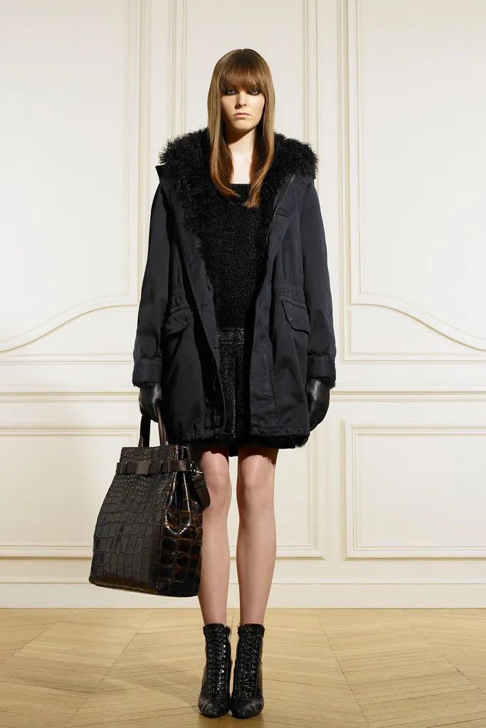 Givenchy Pre-Fall 2009 Mongolian Lamb Fur Lined N2B Parka Size US S / EU 44-46 / 1 - 2 Thumbnail