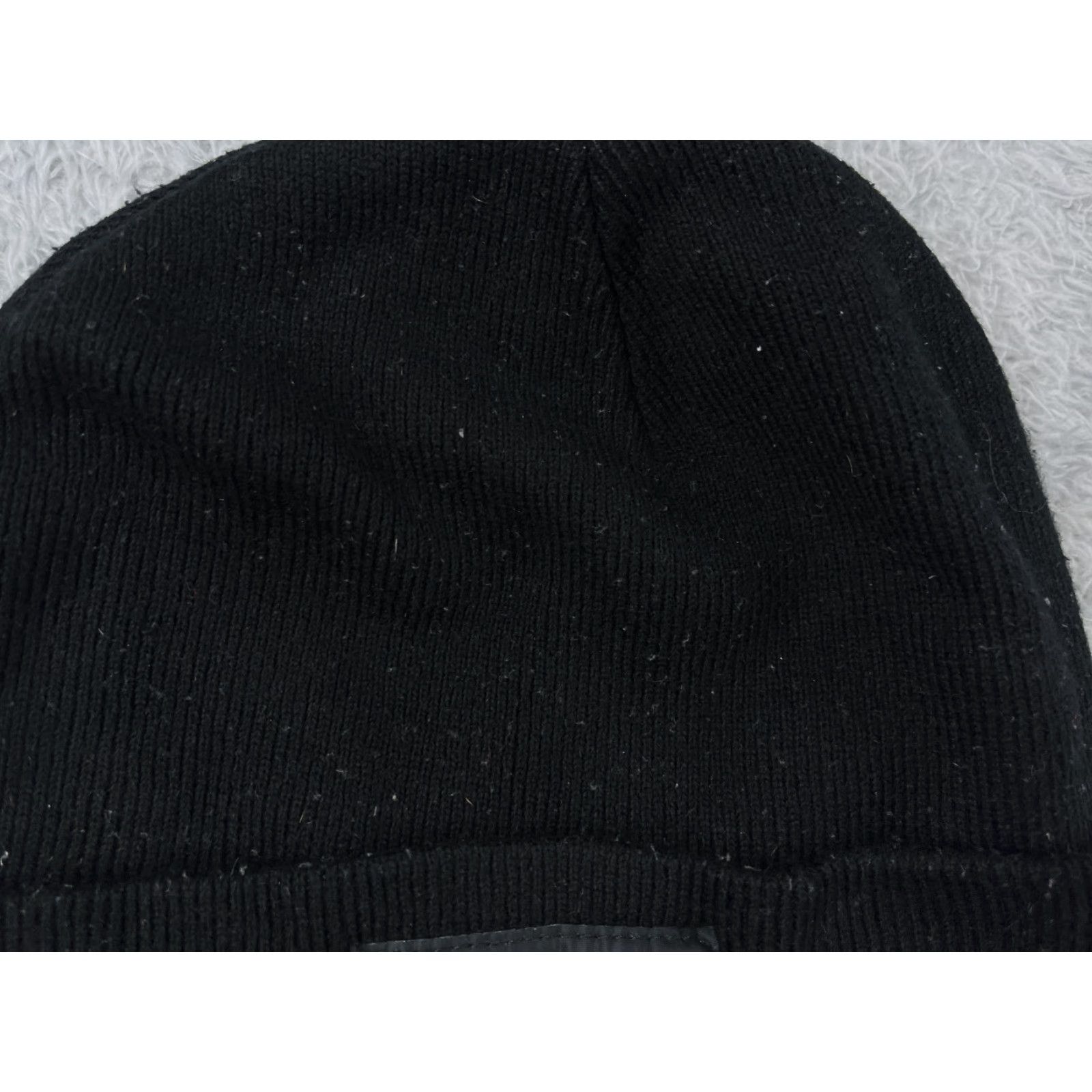 Vintage Rydell Beanie Embroidered Cars Adult One Size Black Knit 100% Acrylic Size ONE SIZE - 3 Thumbnail