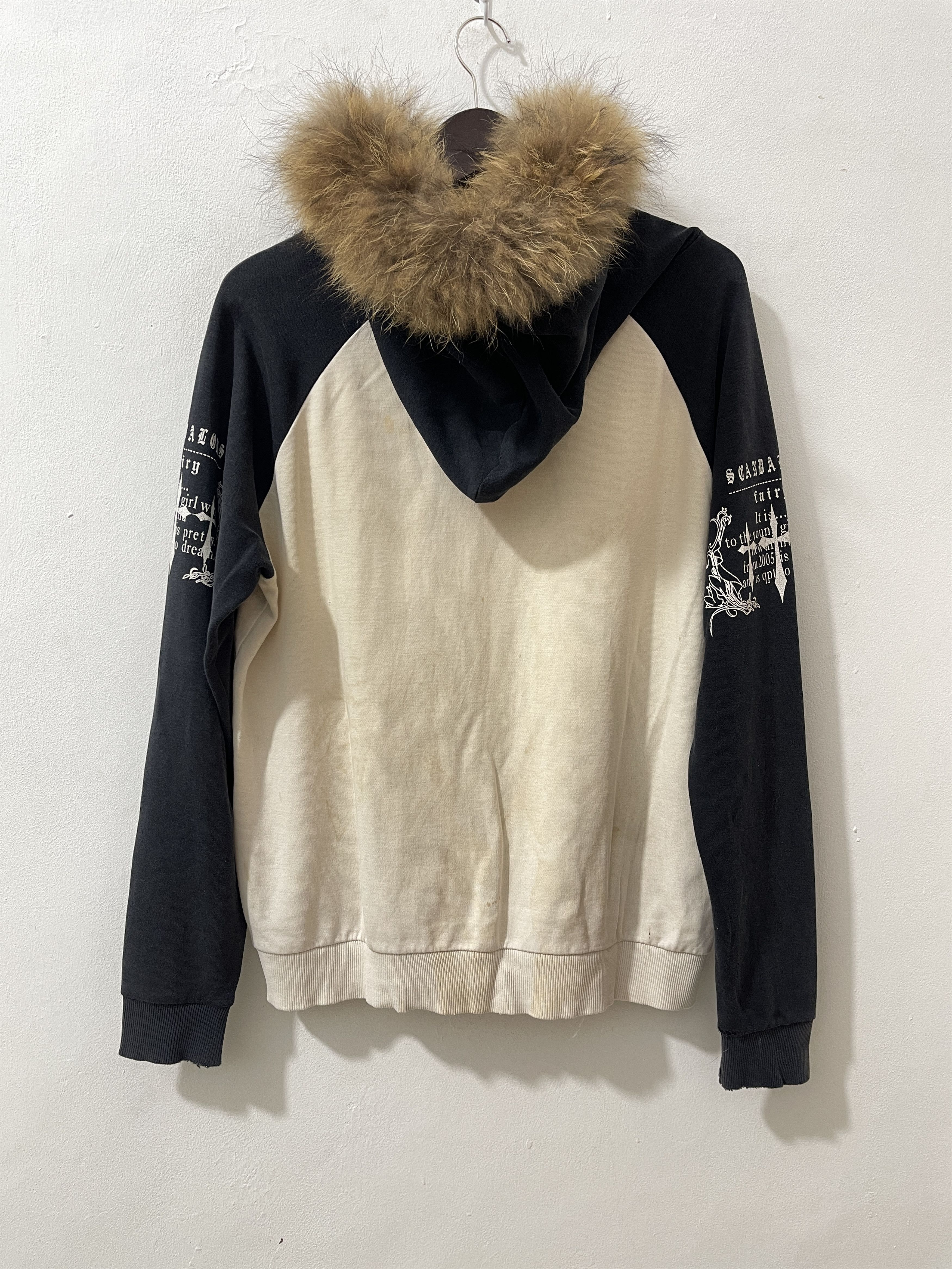 Japanese Brand 2000s Judge NCT Cross Japan Archive Fur Gothic Vkei Hoodie Size US M / EU 48-50 / 2 - 6 Thumbnail